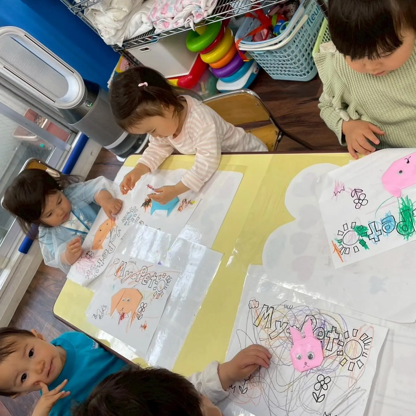 Today’s toddler class 