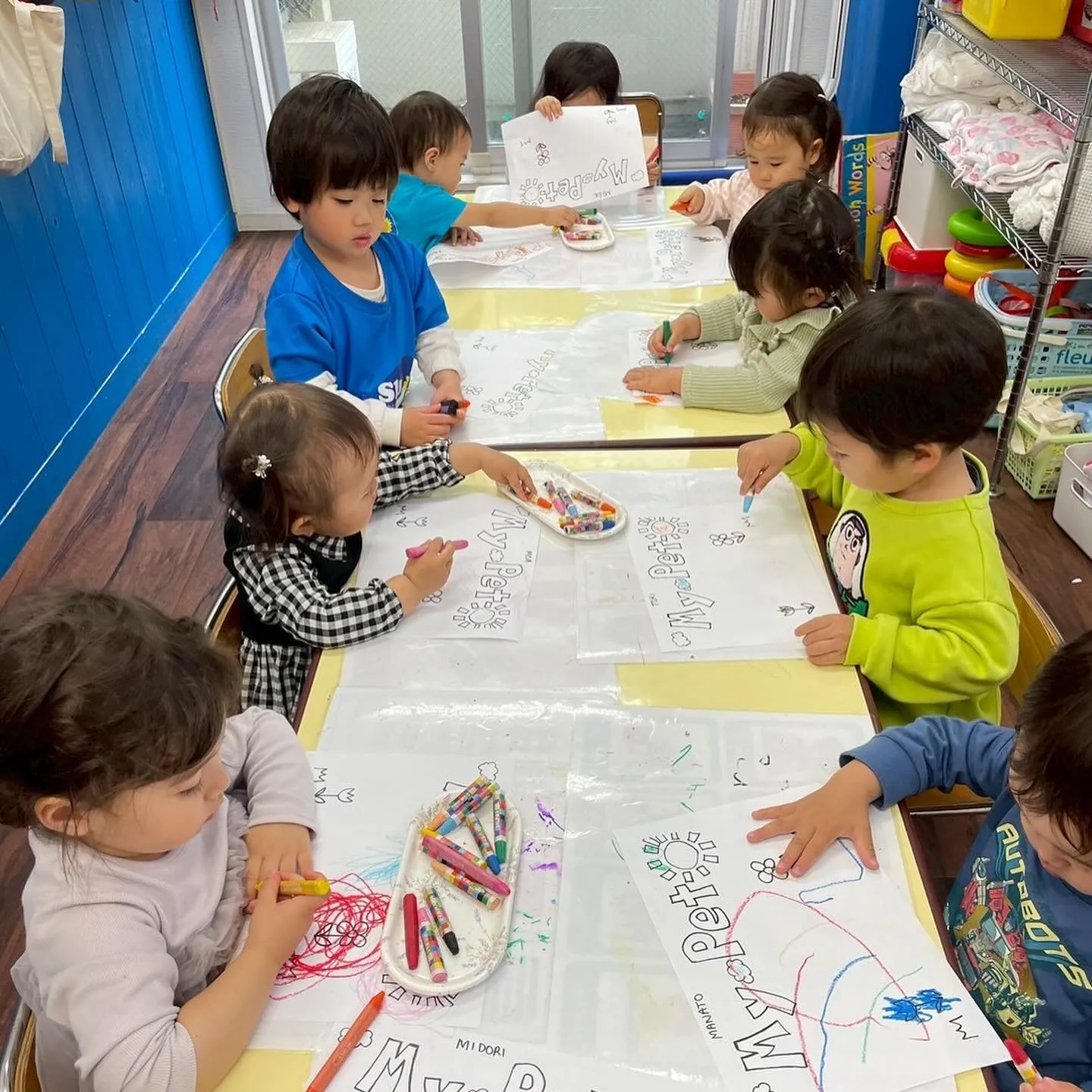 Today’s toddler class 