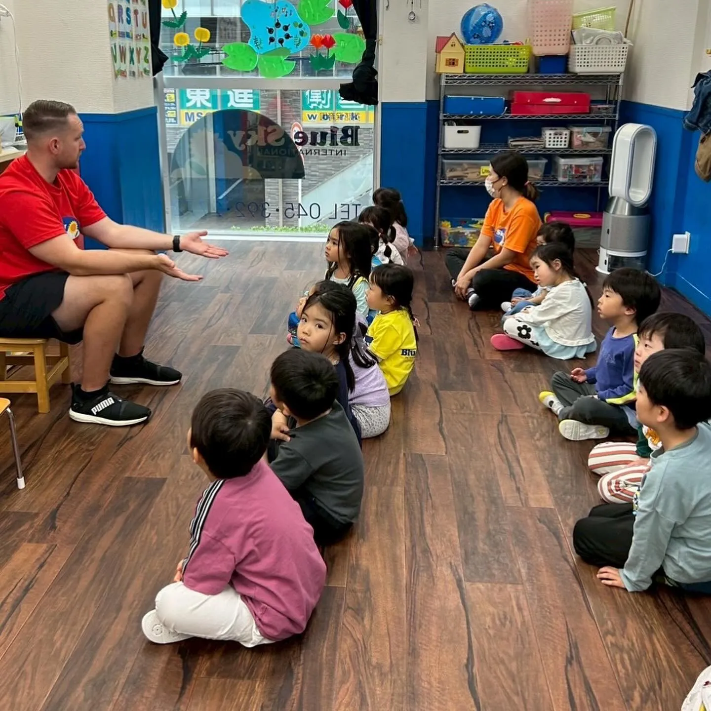 Today’s Kinder class