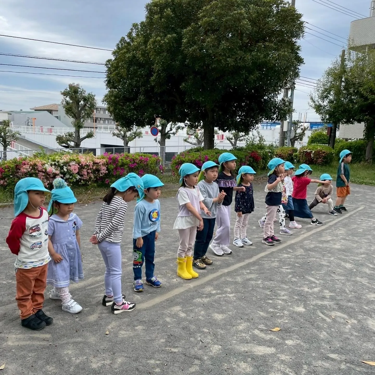 Today’s kinder class