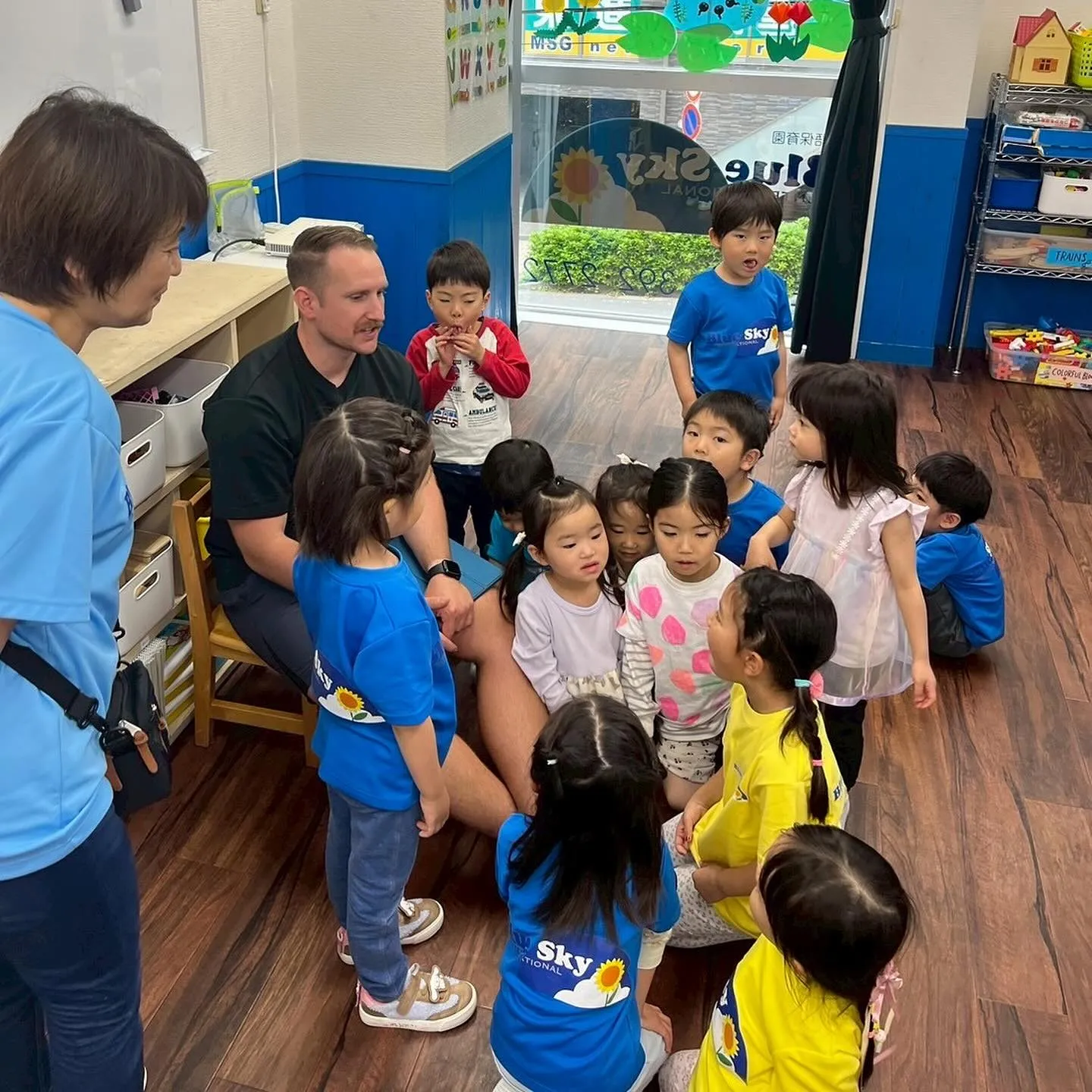 Today’s Kinder class