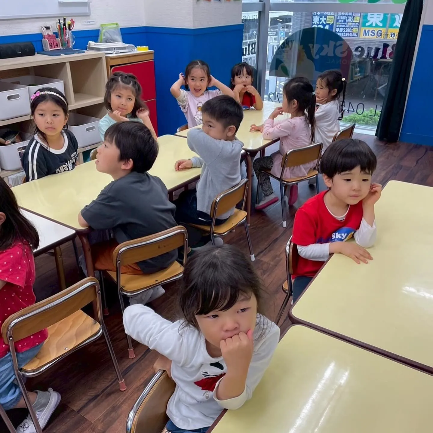 Today’s Kinder class