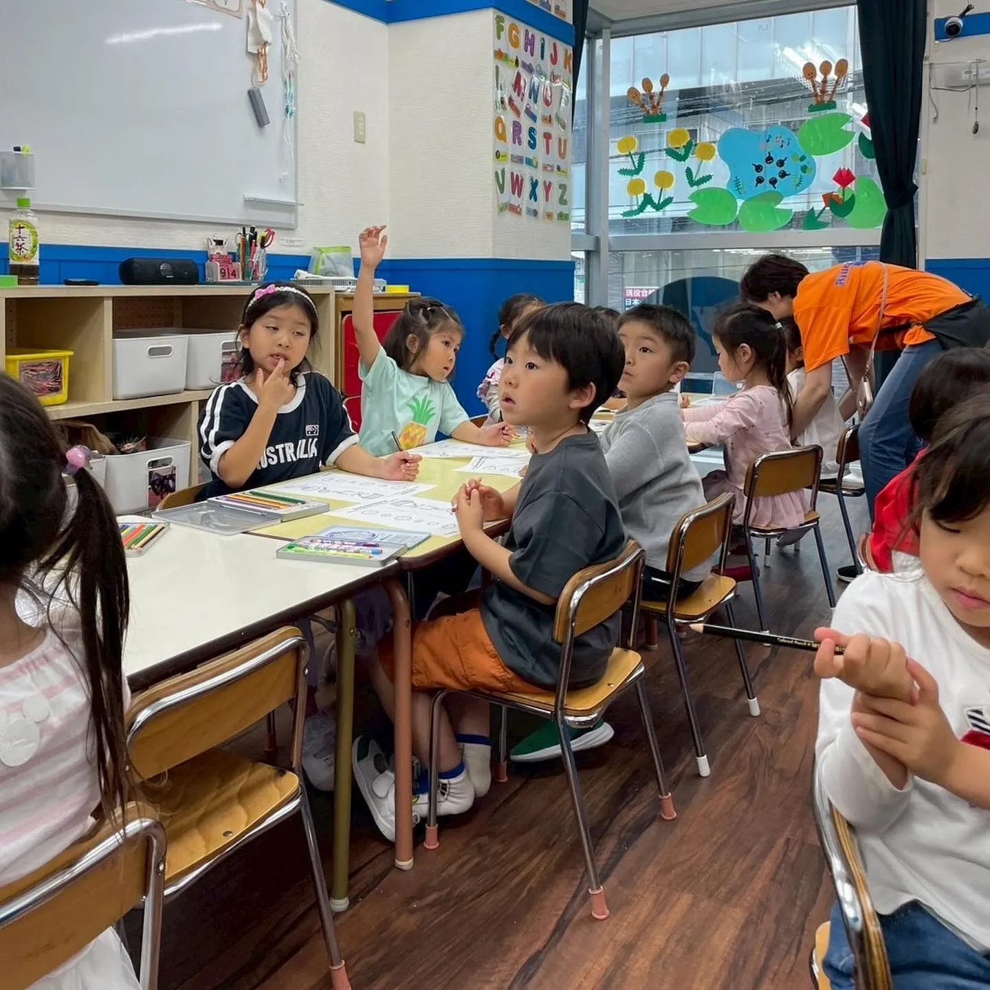 Today’s Kinder class