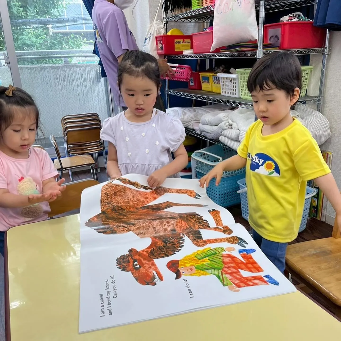 Today’s Kinder class 