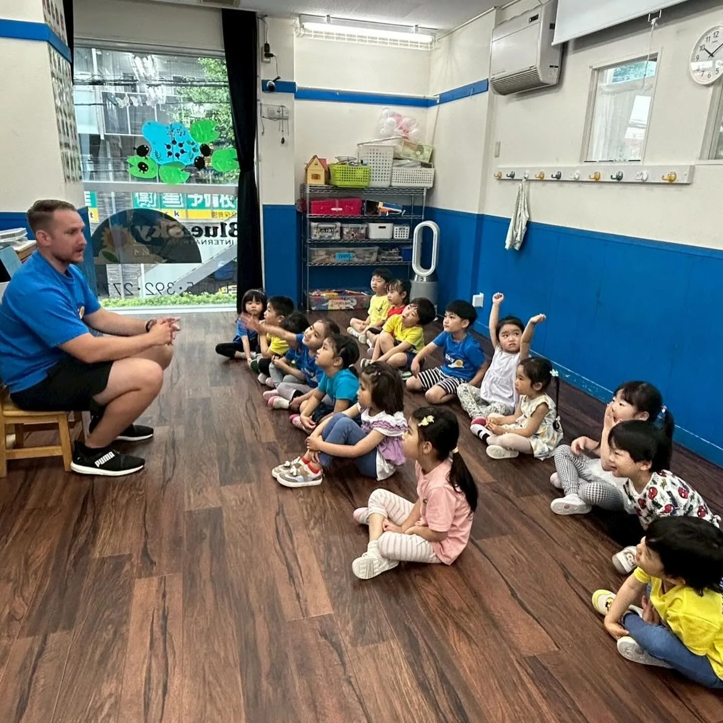 Today’s Kinder class 