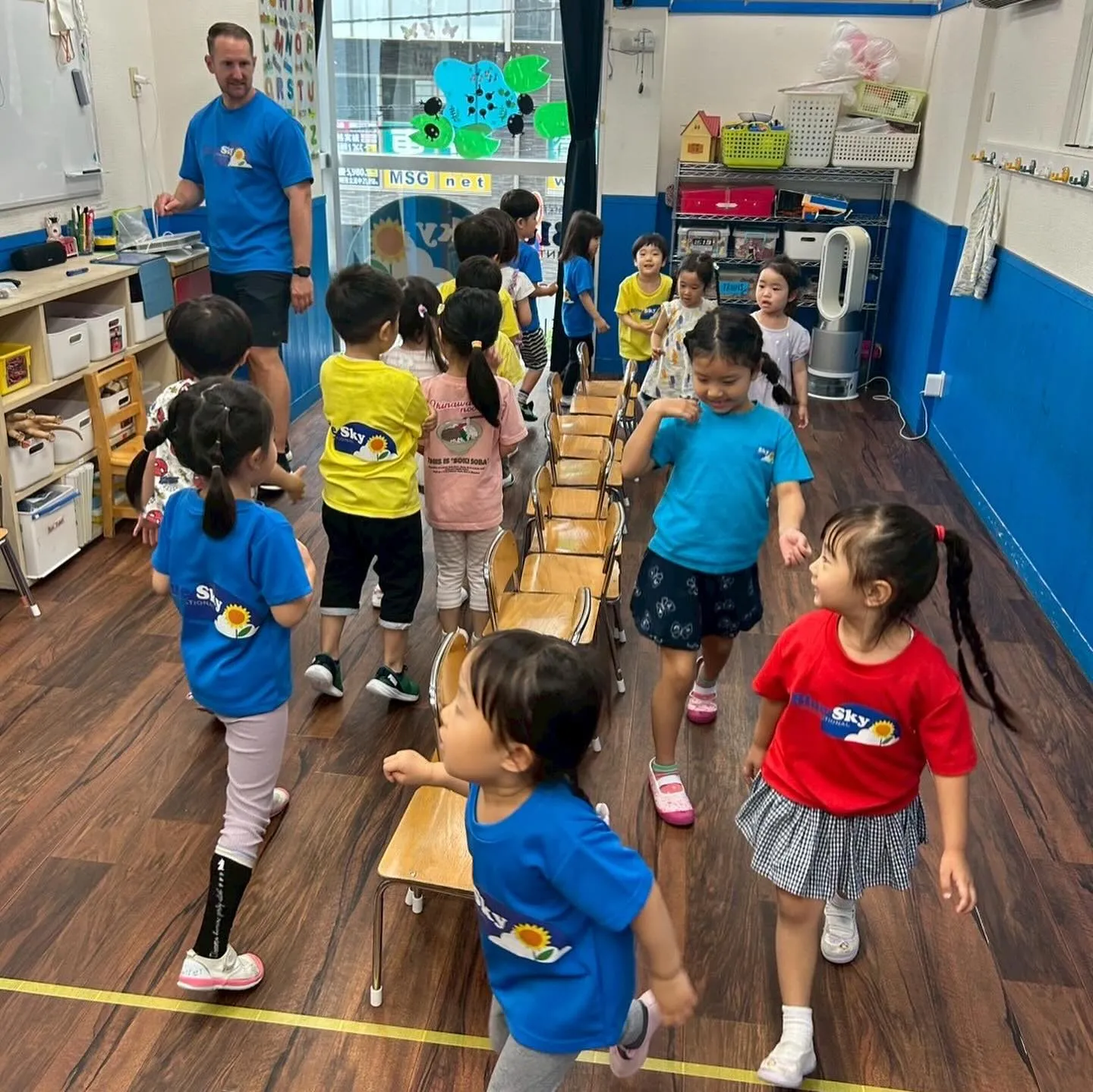 Today’s Kinder class 