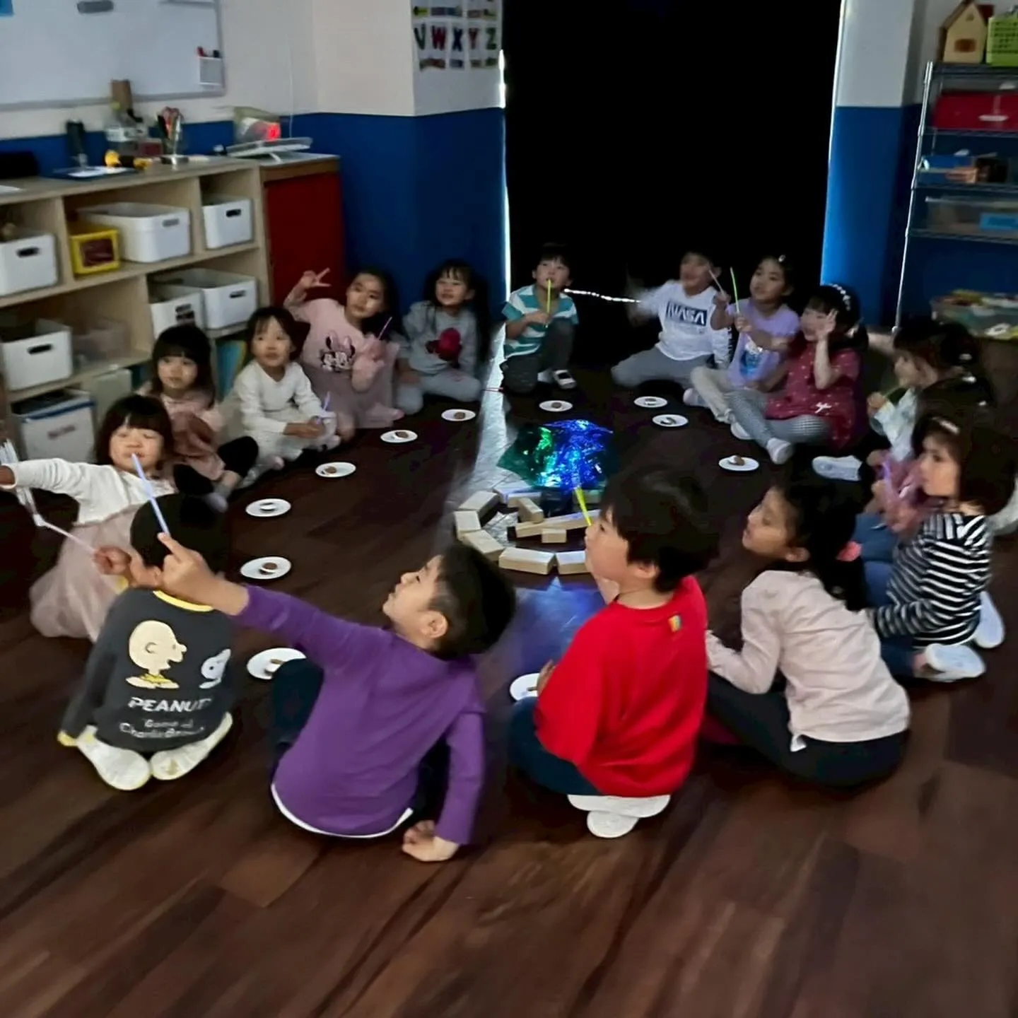 Today’s Kinder class