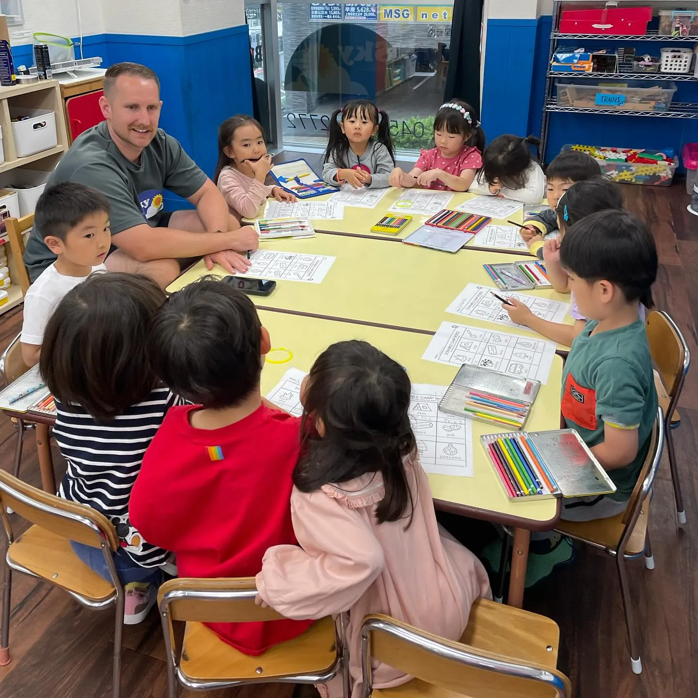 Today’s Kinder class