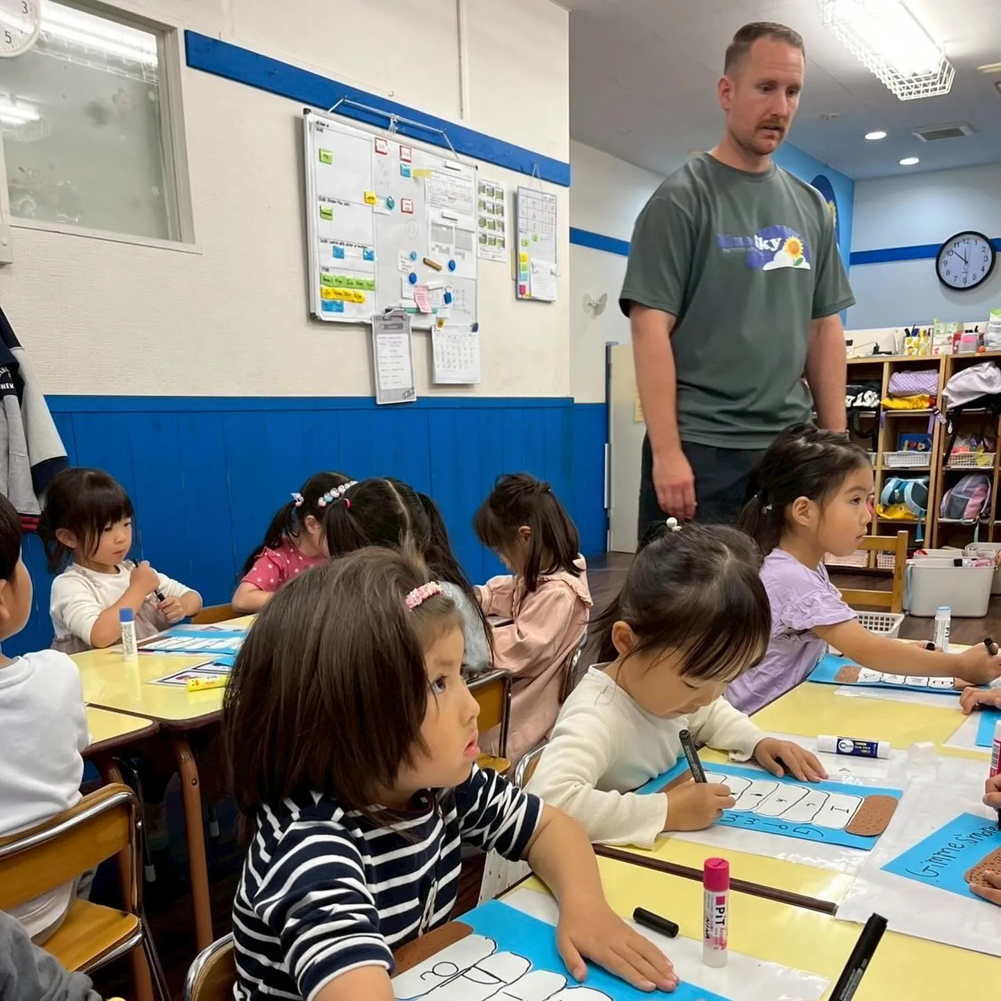 Today’s Kinder class