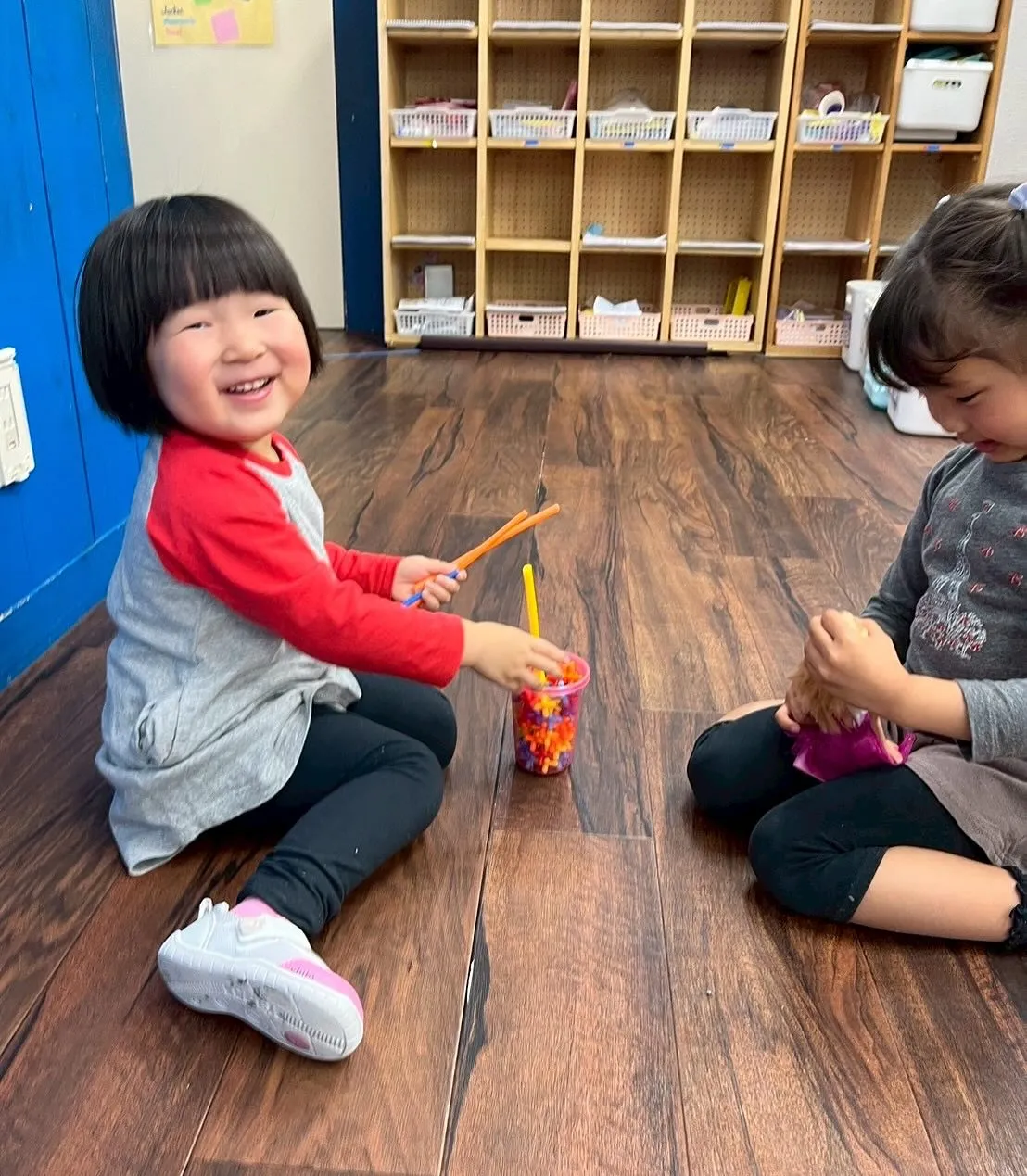 土曜日の幼稚園生クラスです。