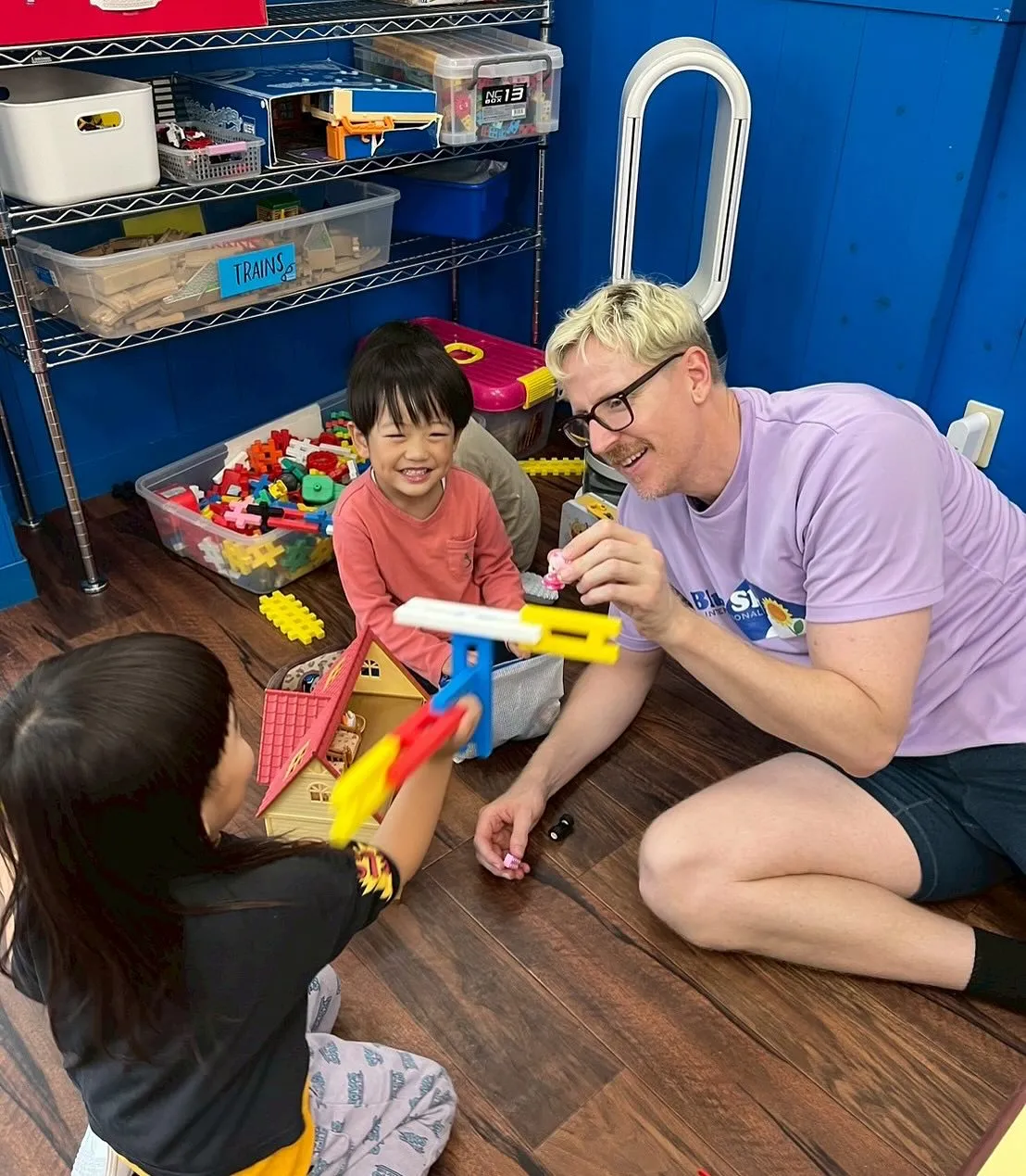 土曜日の幼稚園生クラスです。