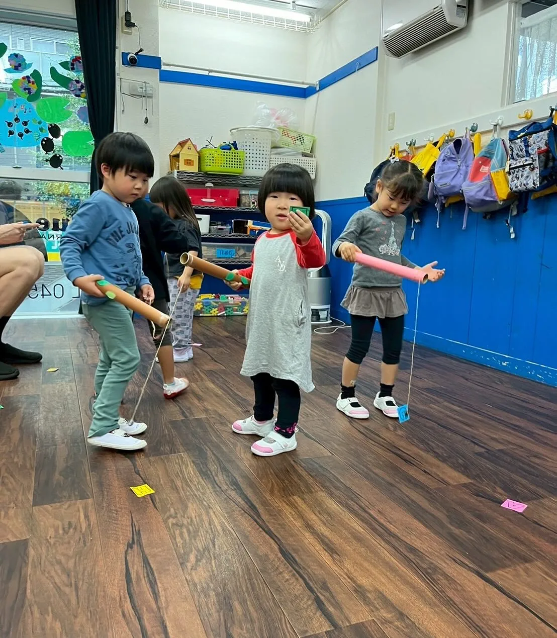 土曜日の幼稚園生クラスです。