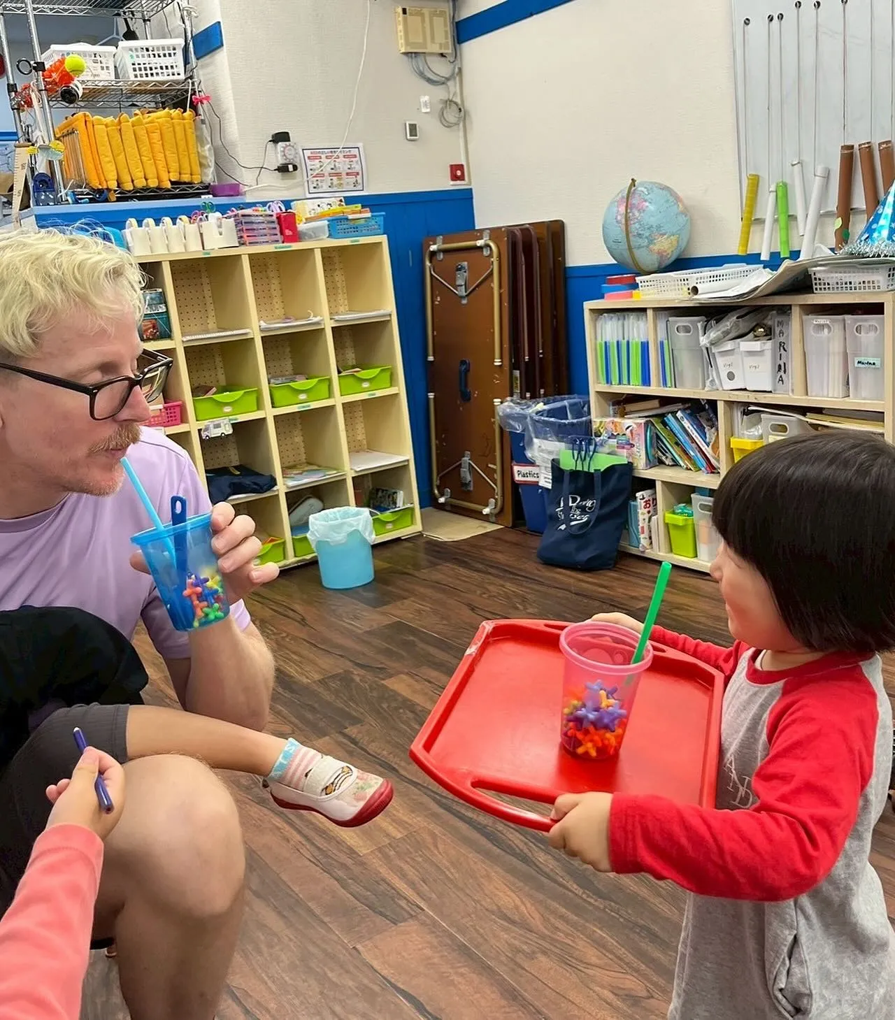 土曜日の幼稚園生クラスです。