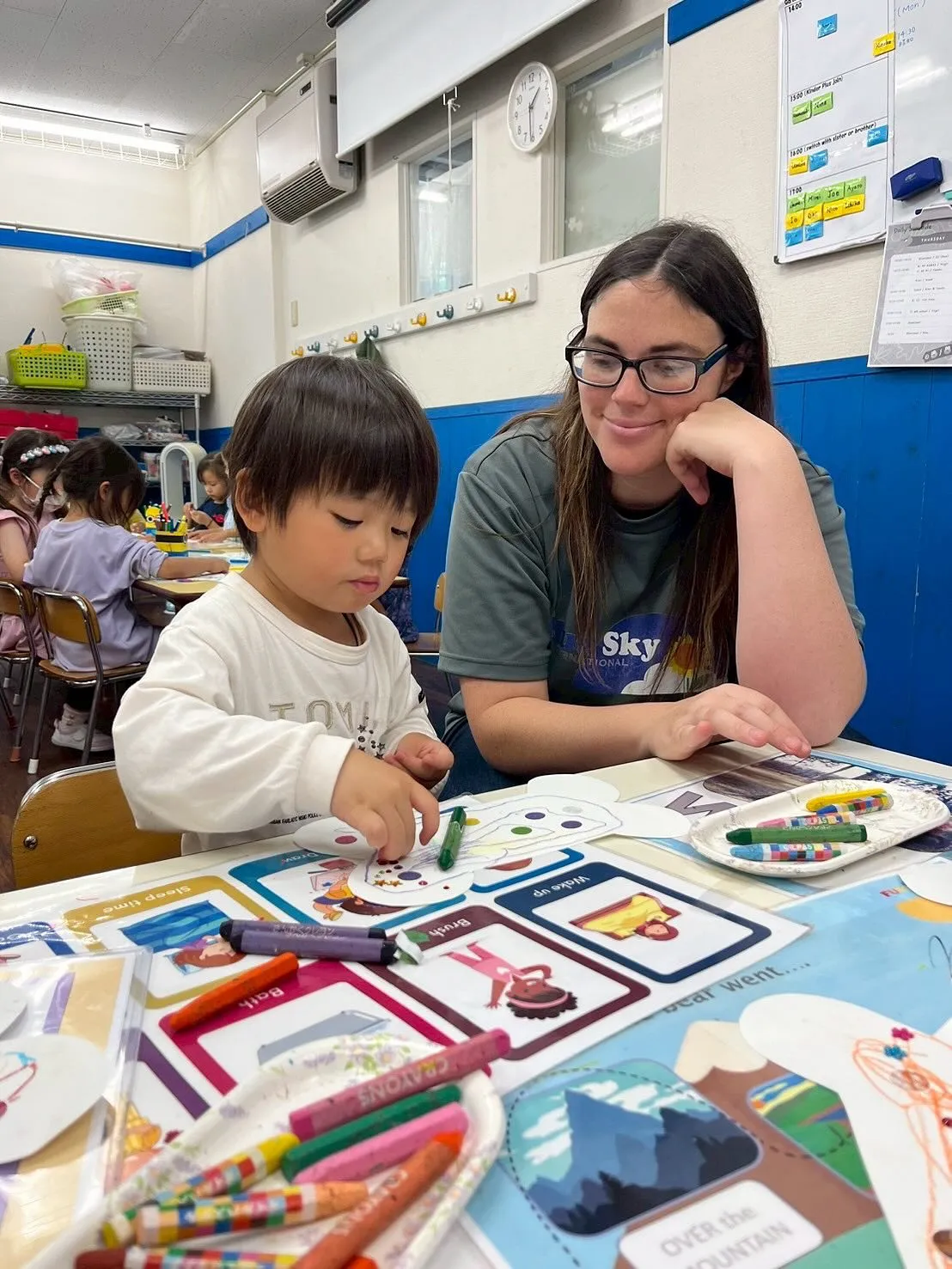 Toddler & Kinder combine class