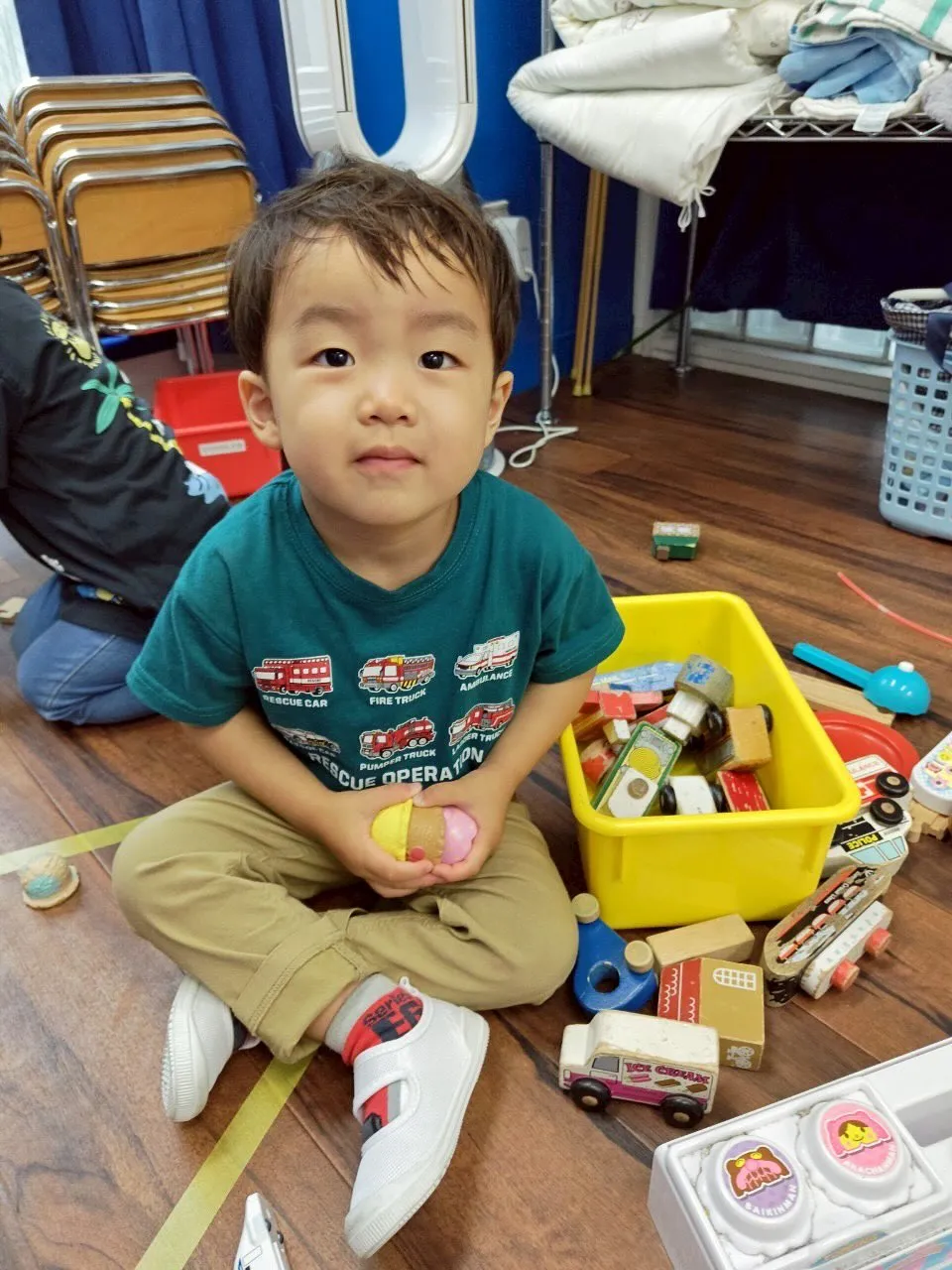 Toddler class with Mr. Virgil