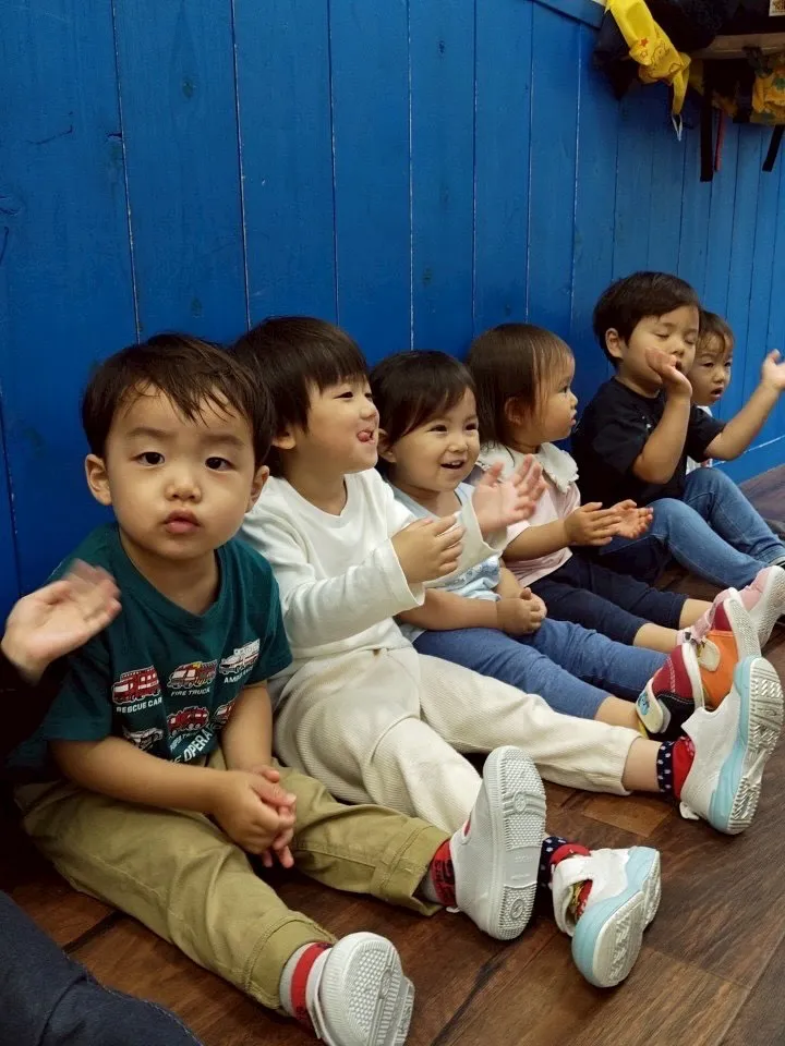 Toddler class with Mr. Virgil