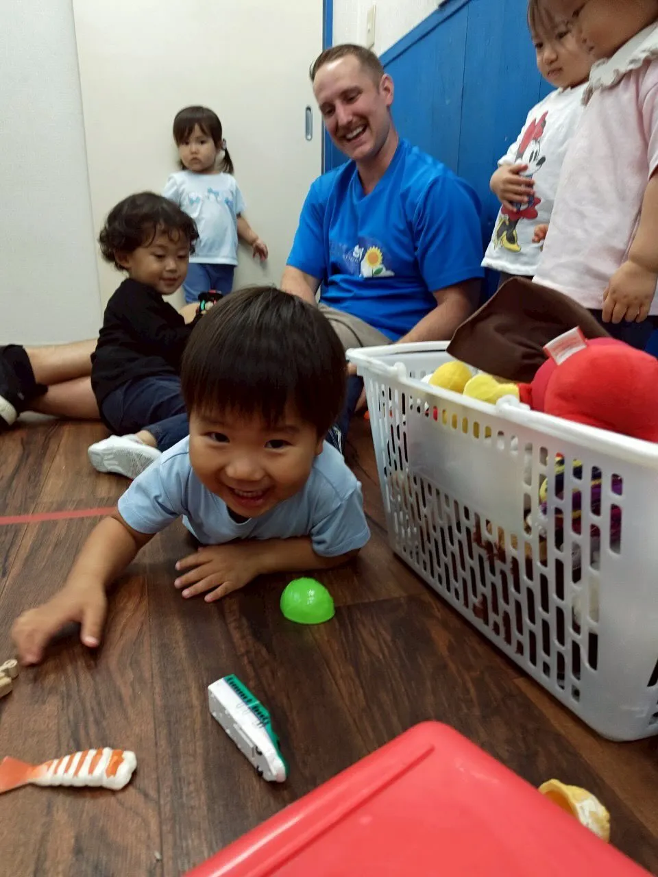 Toddler class with Mr. Virgil