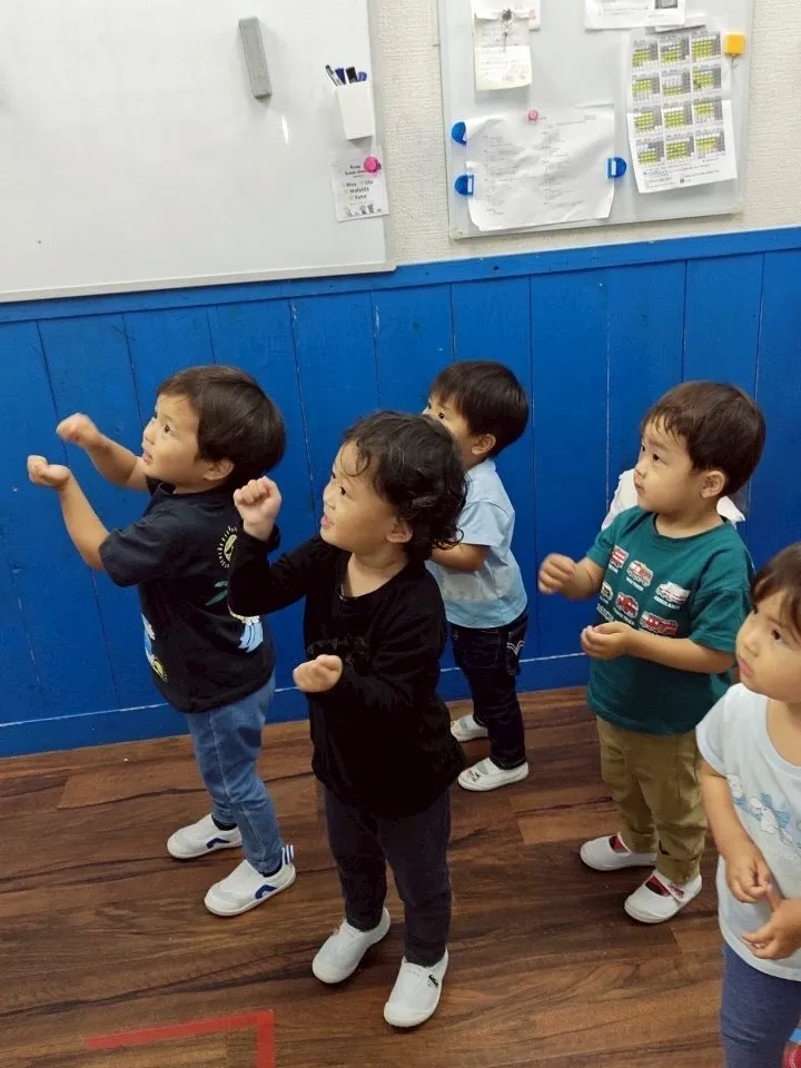 Toddler class with Mr. Virgil