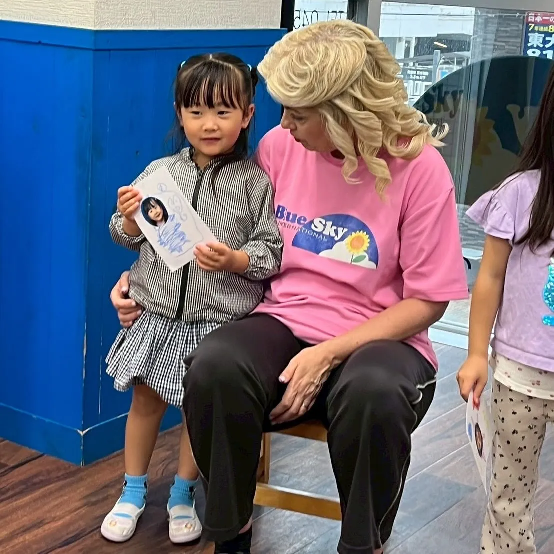 Kinder class with Ms. Marina