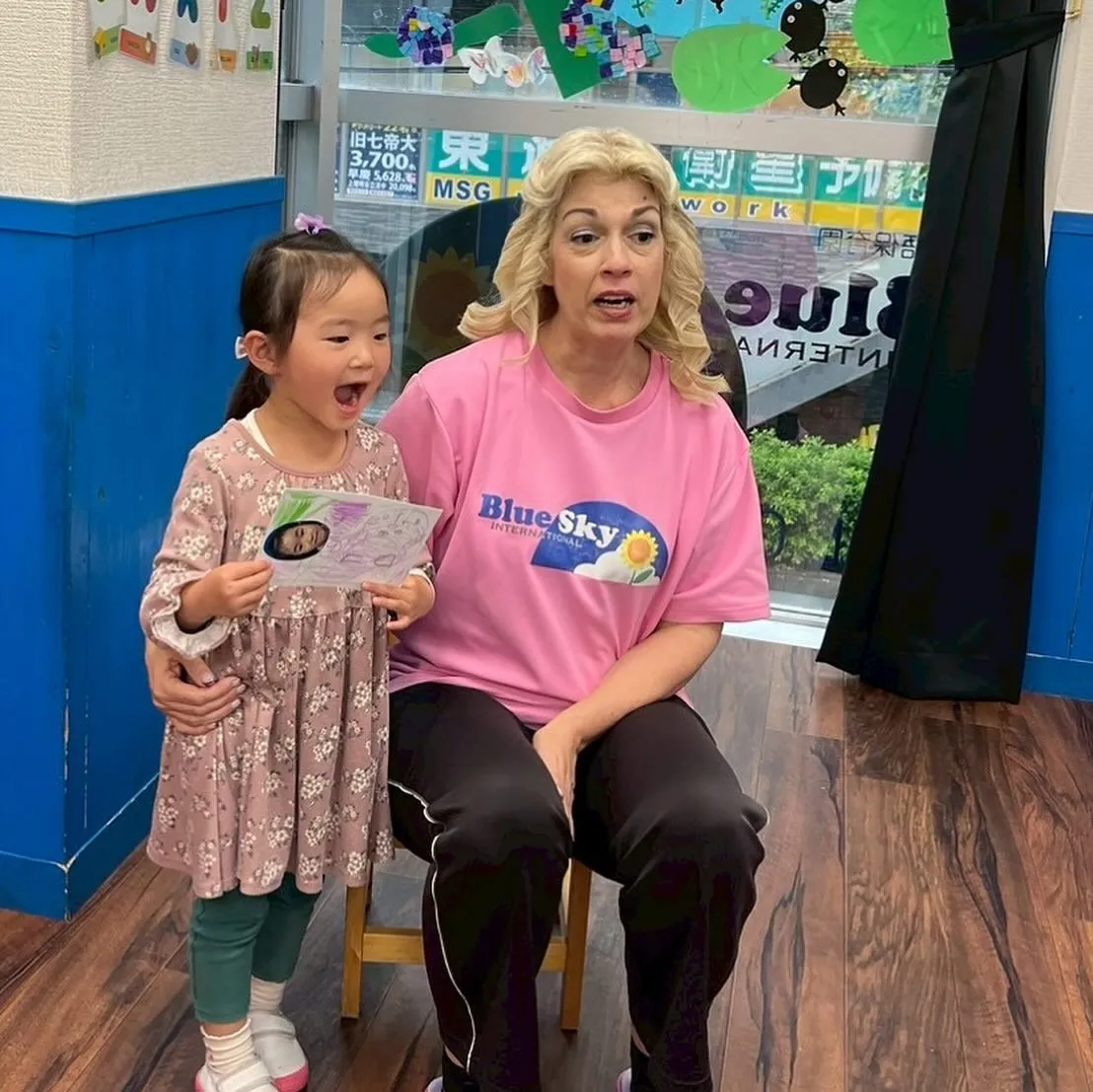 Kinder class with Ms. Marina