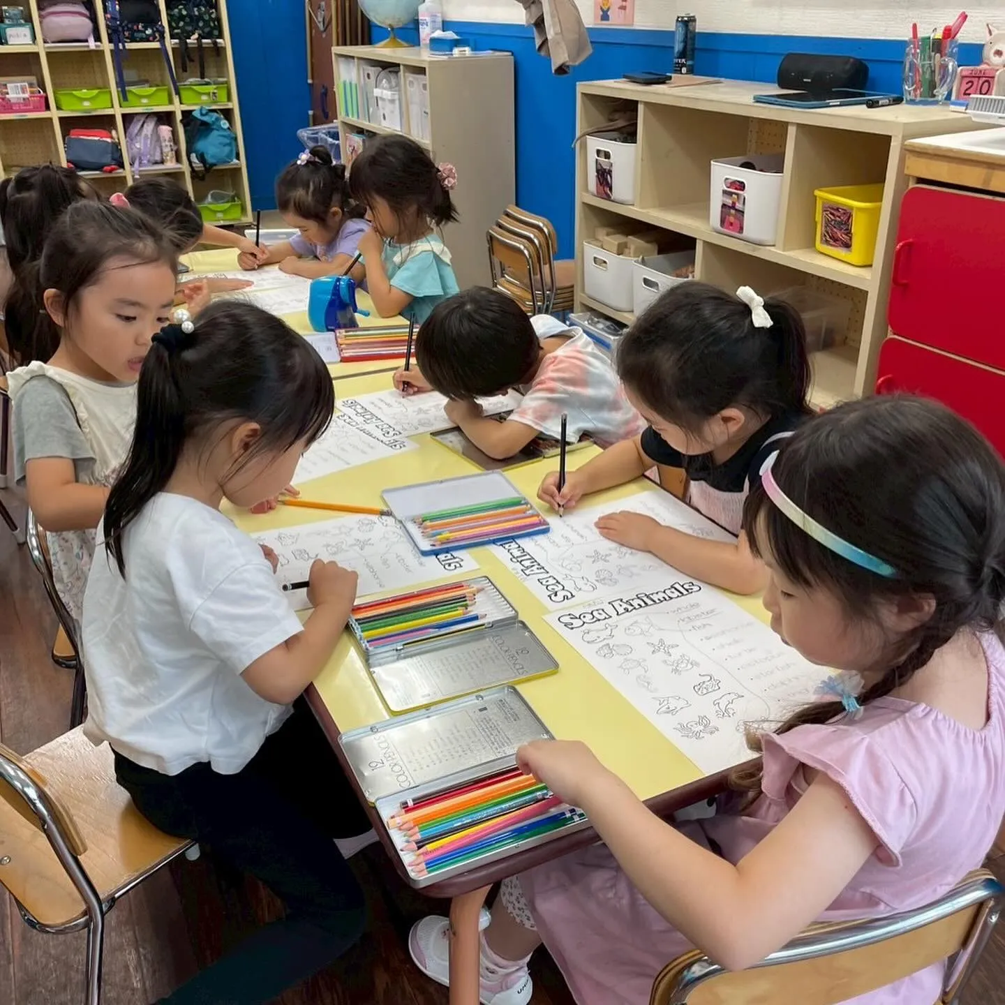 Today’s Kinder class