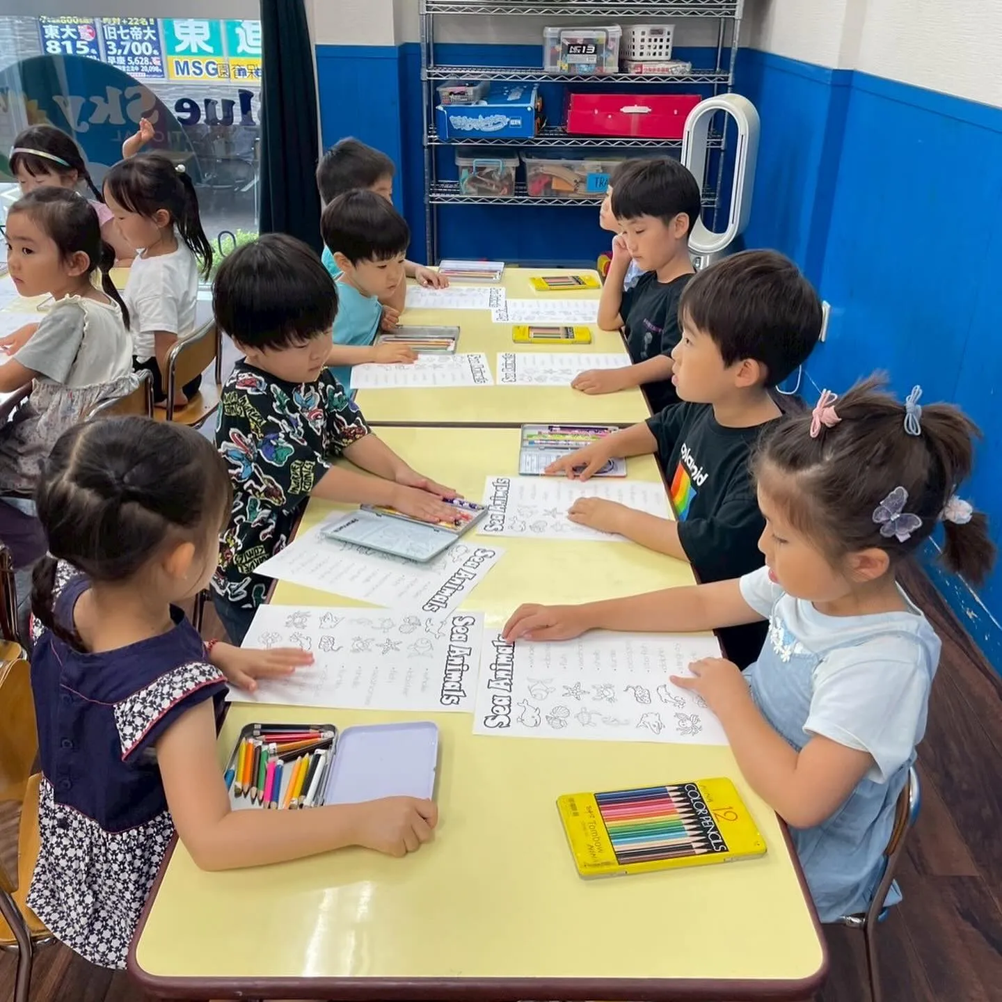 Today’s Kinder class