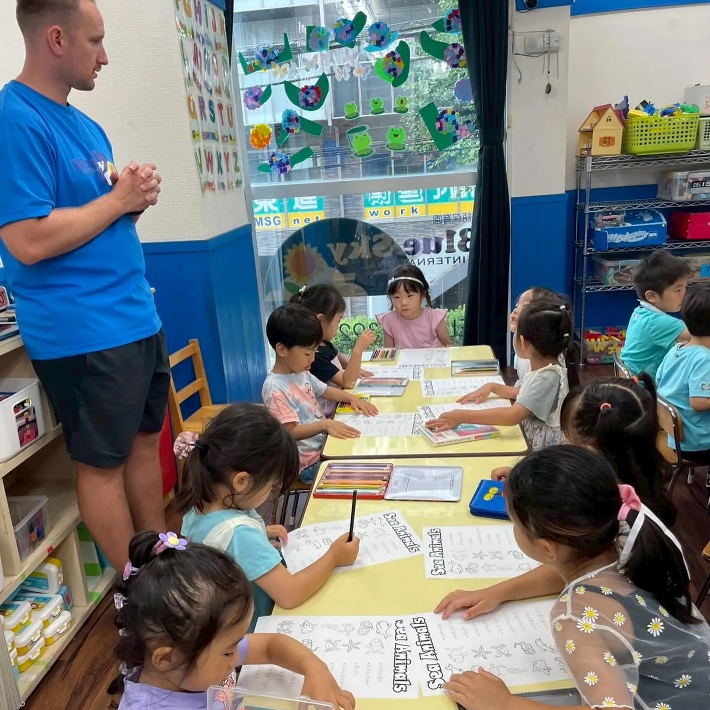 Today’s Kinder class