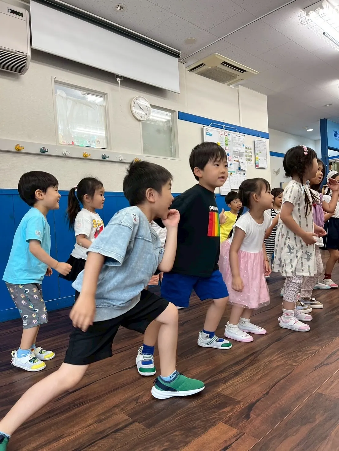 Today’s Kinder class