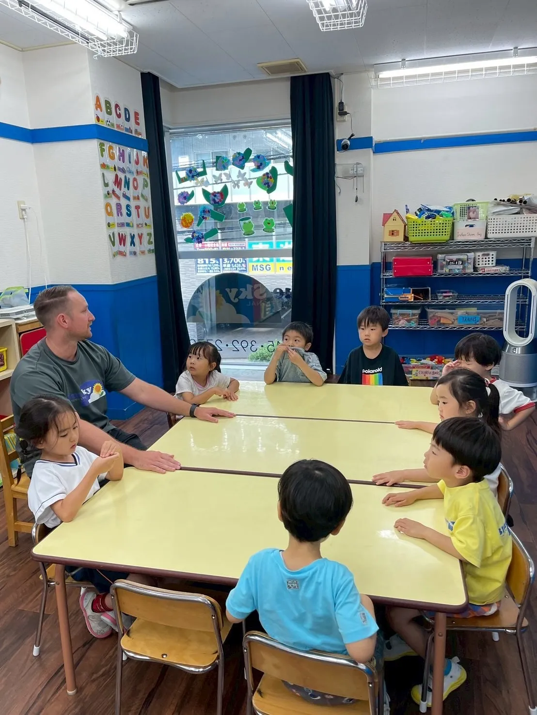 Today’s Kinder class