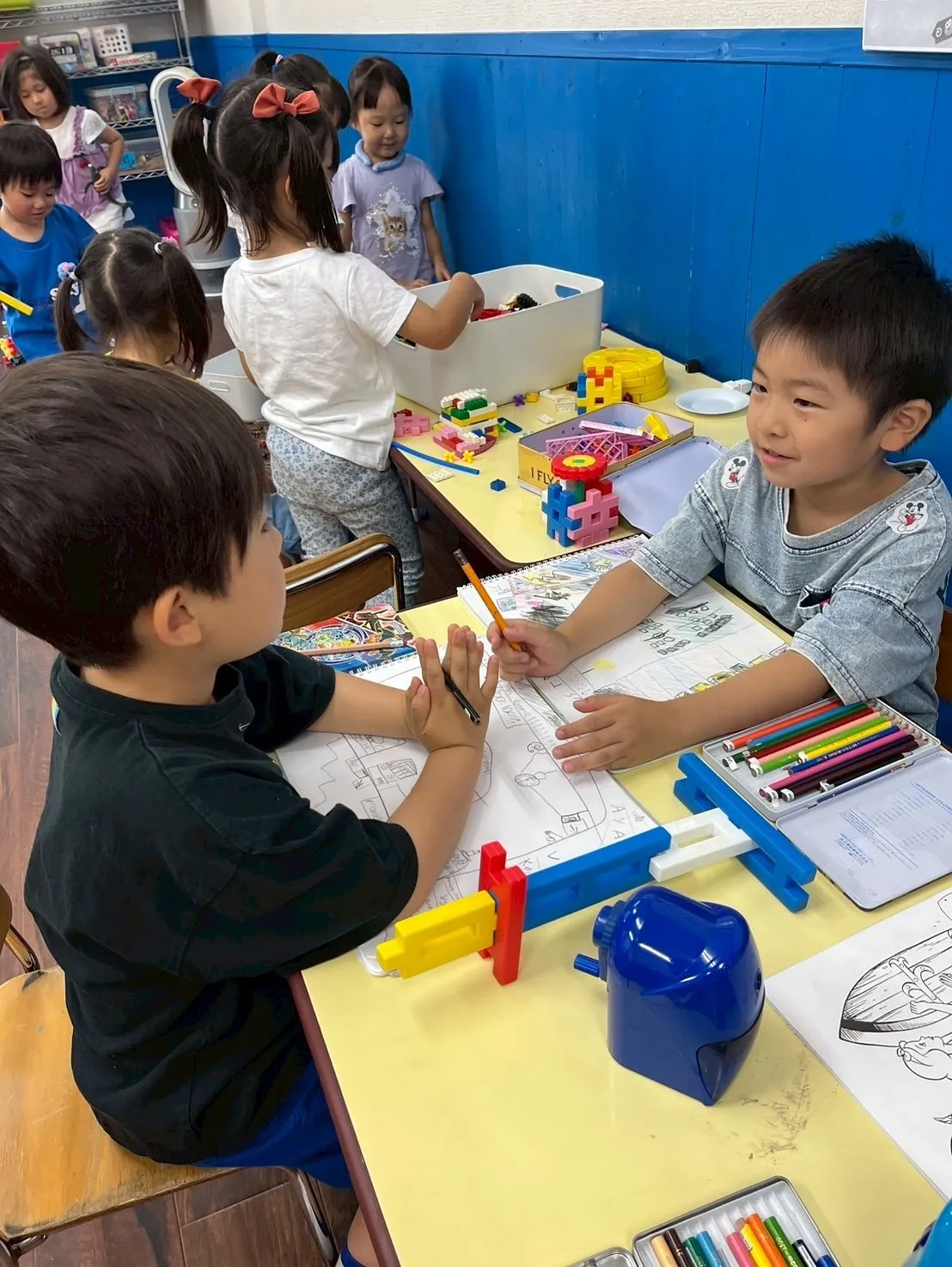 Today’s Kinder class