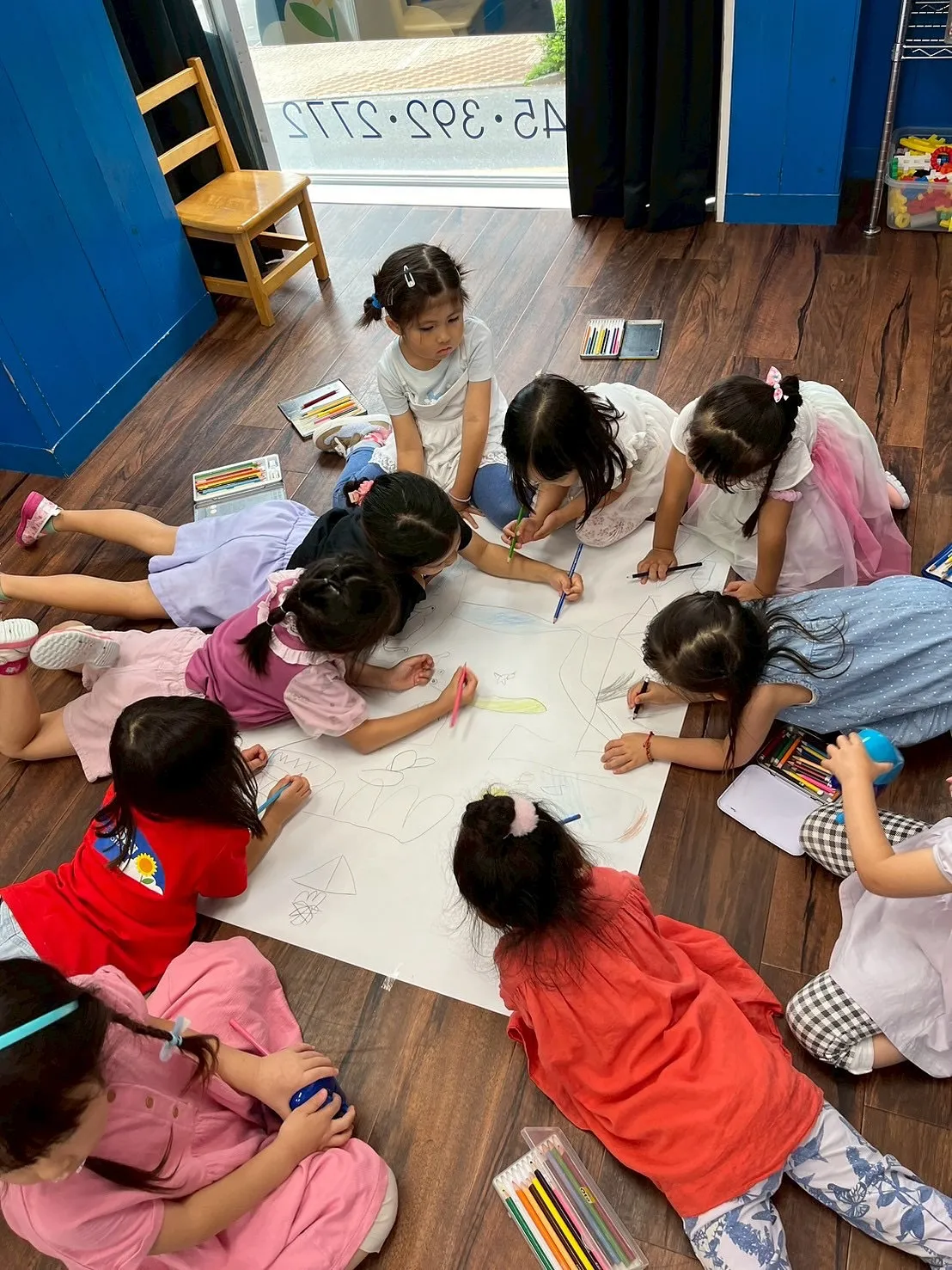 Today’s Kinder class