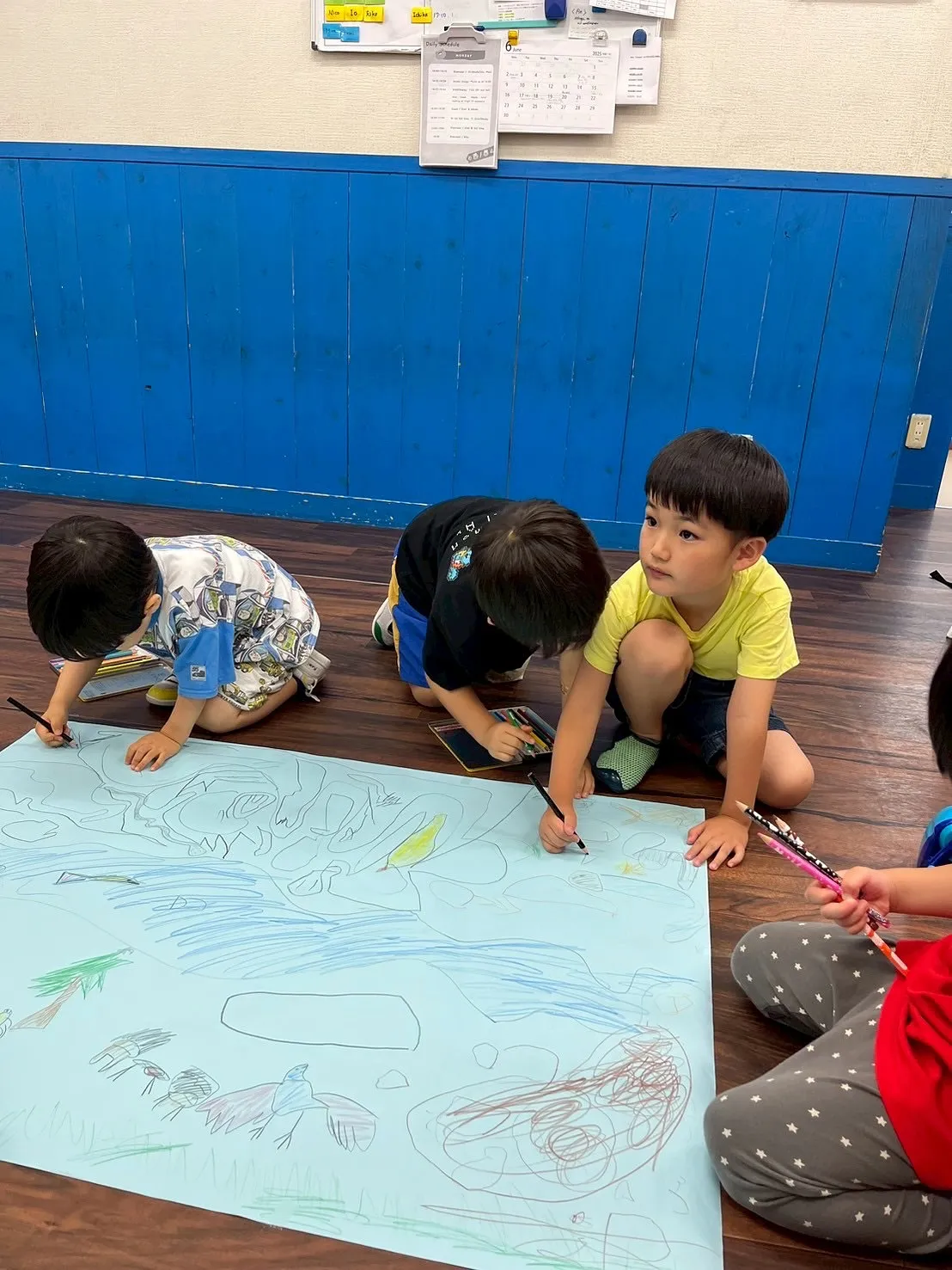 Today’s Kinder class