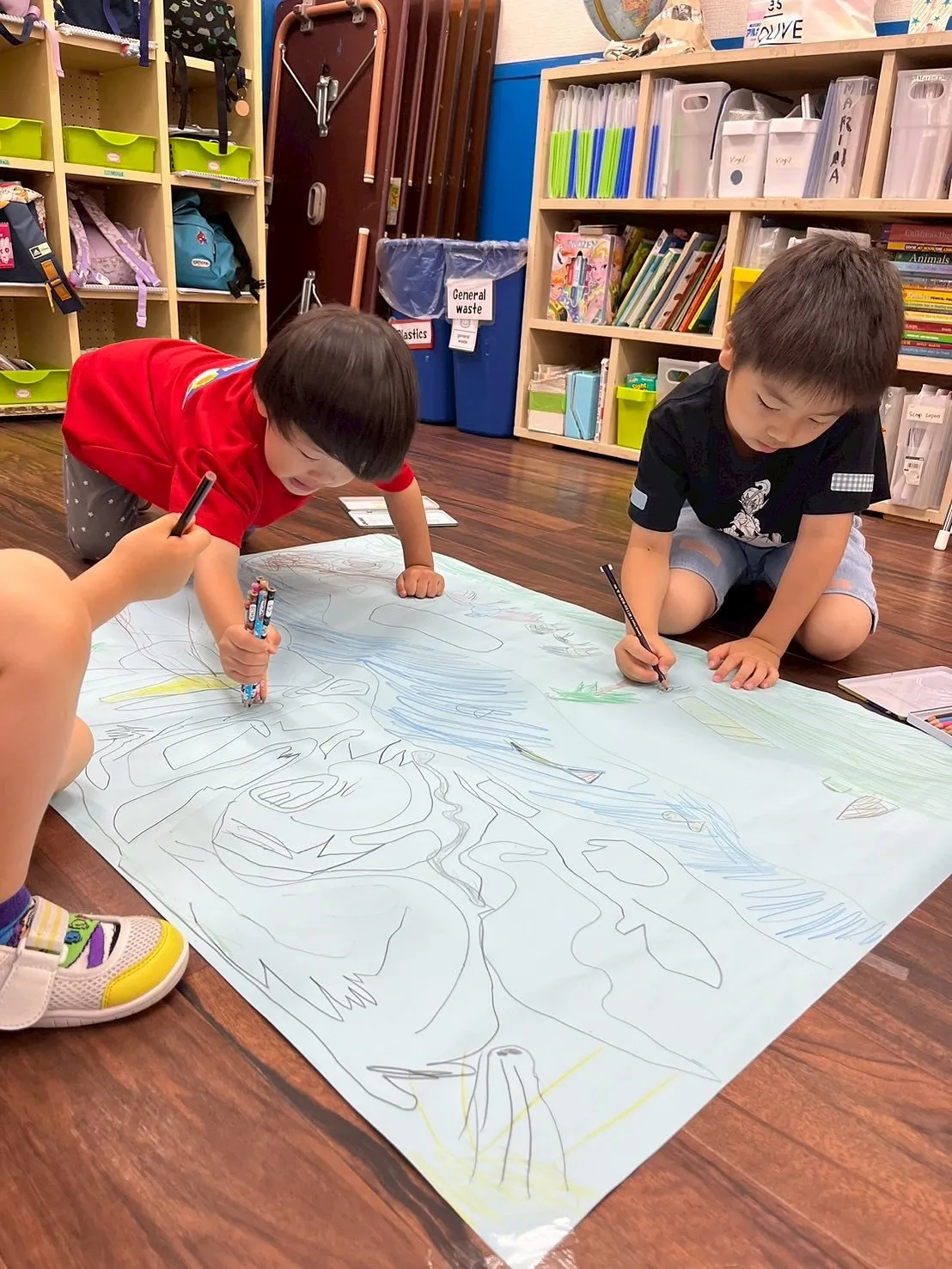 Today’s Kinder class