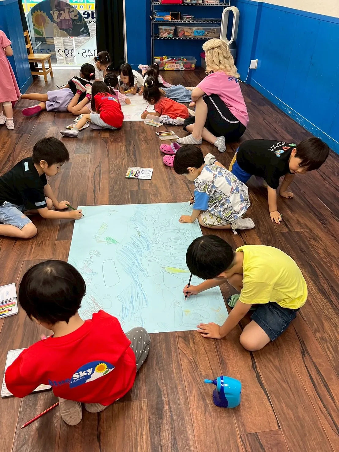 Today’s Kinder class