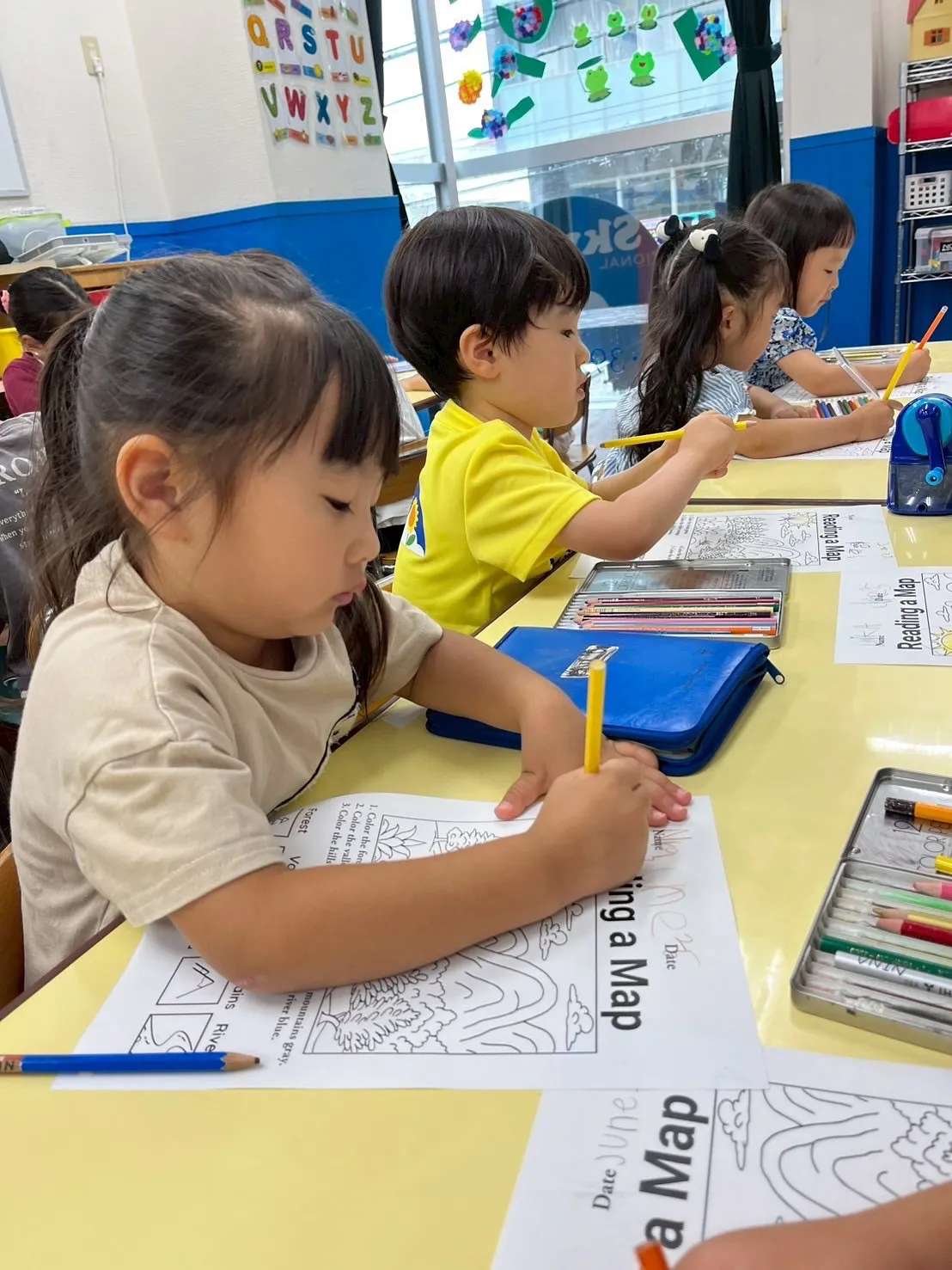 Today’s Kinder class