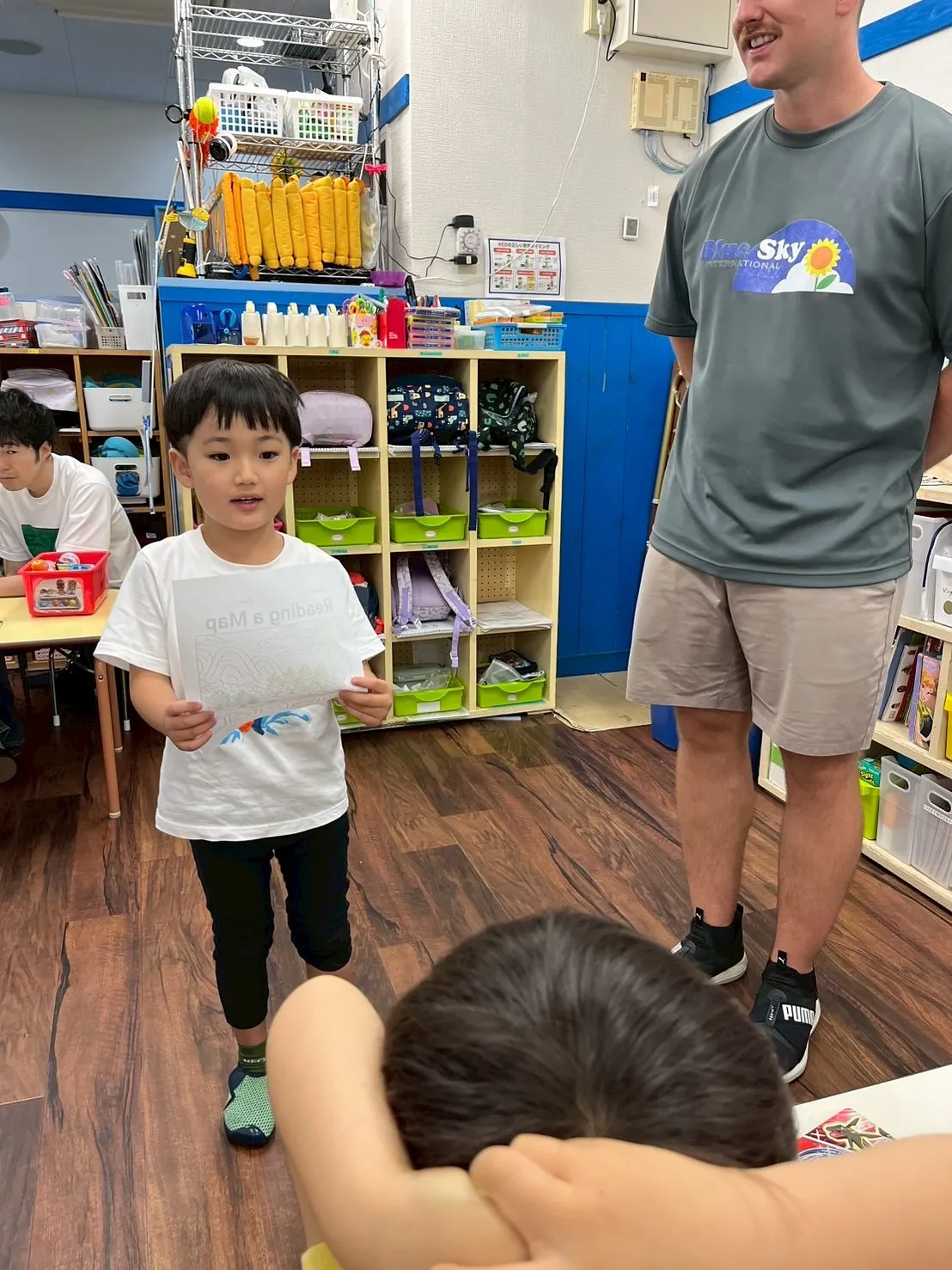 Today’s Kinder class