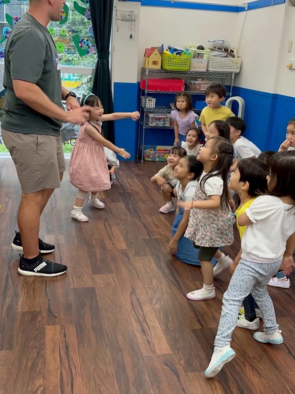 Today’s Kinder class