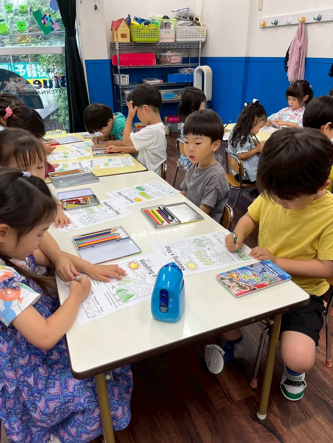 Today’s Kinder class