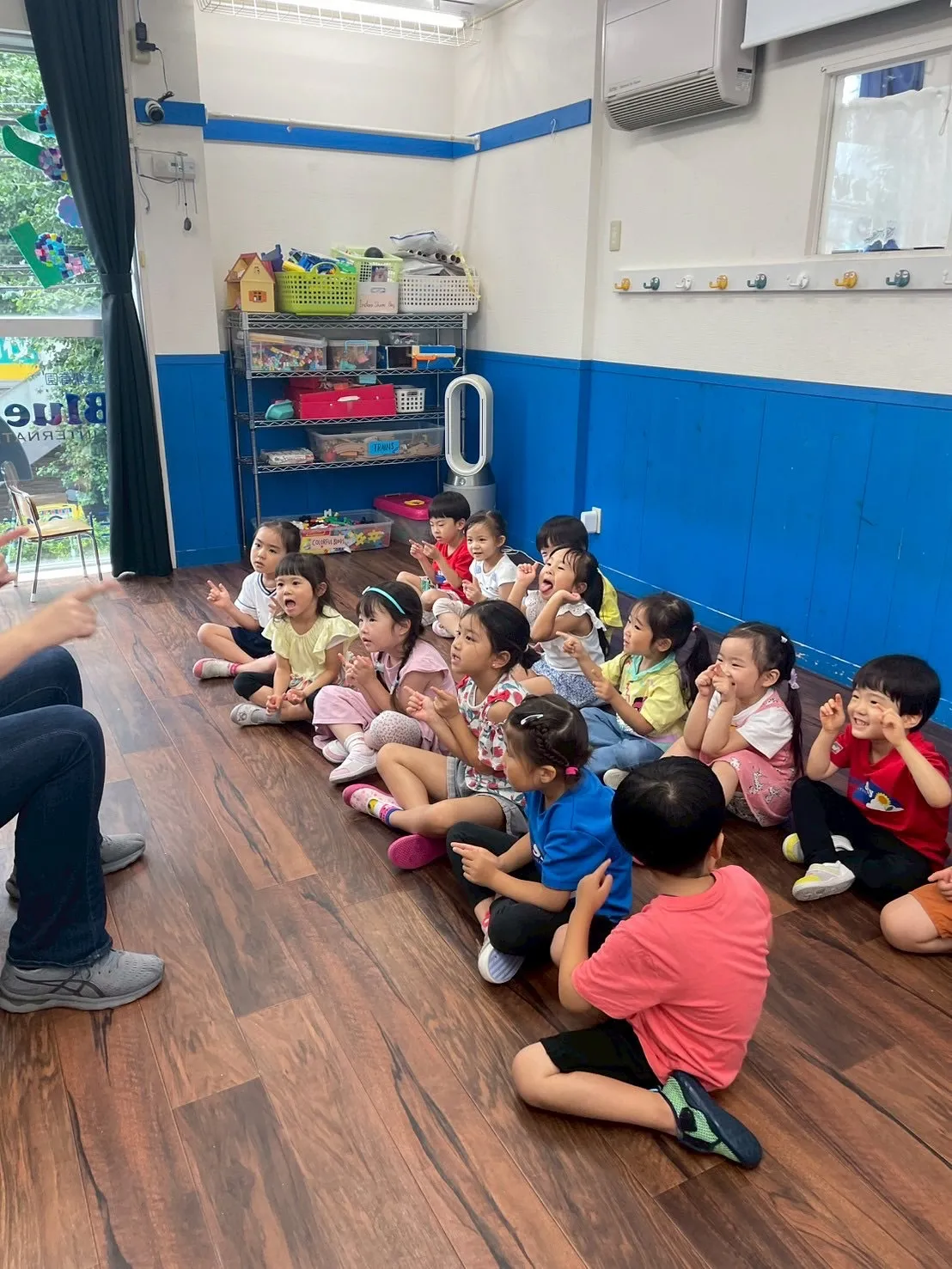 Today’s Kinder class