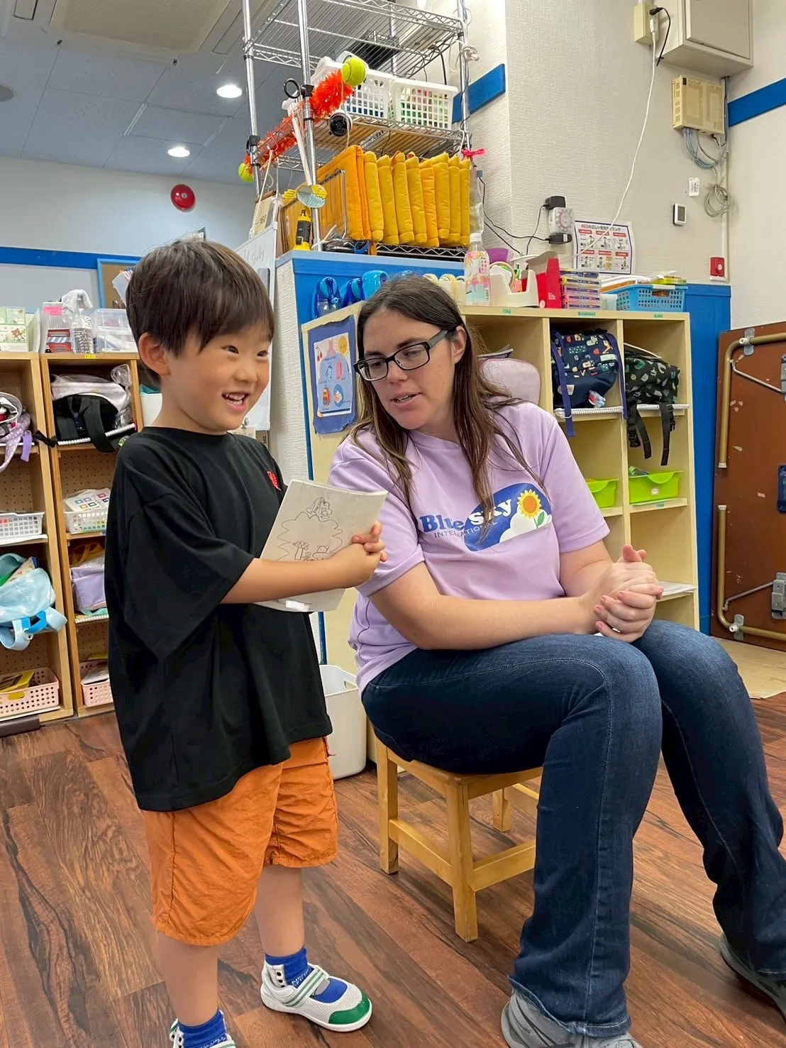 Today’s Kinder class