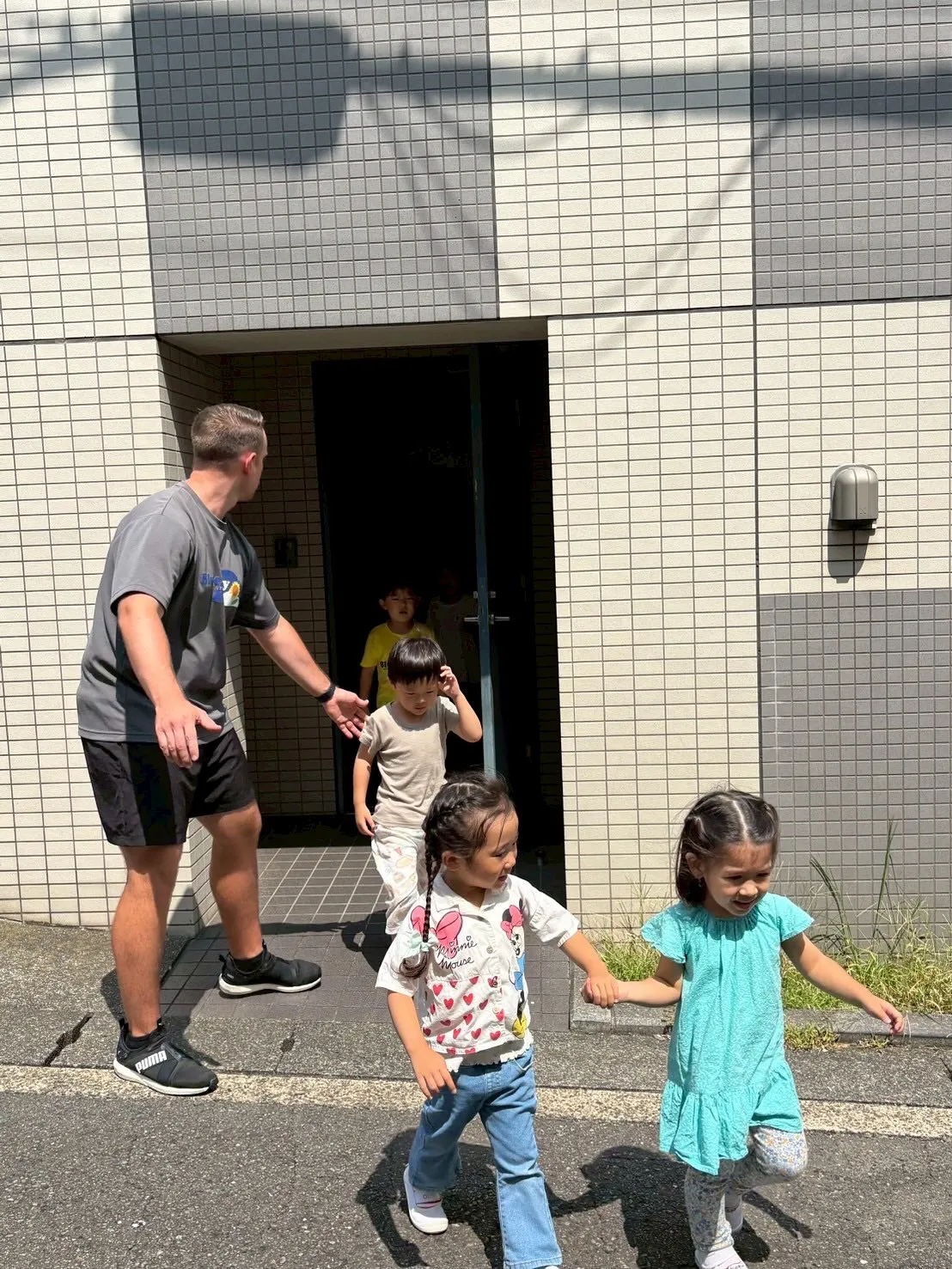 We conducted an evacuation dri...