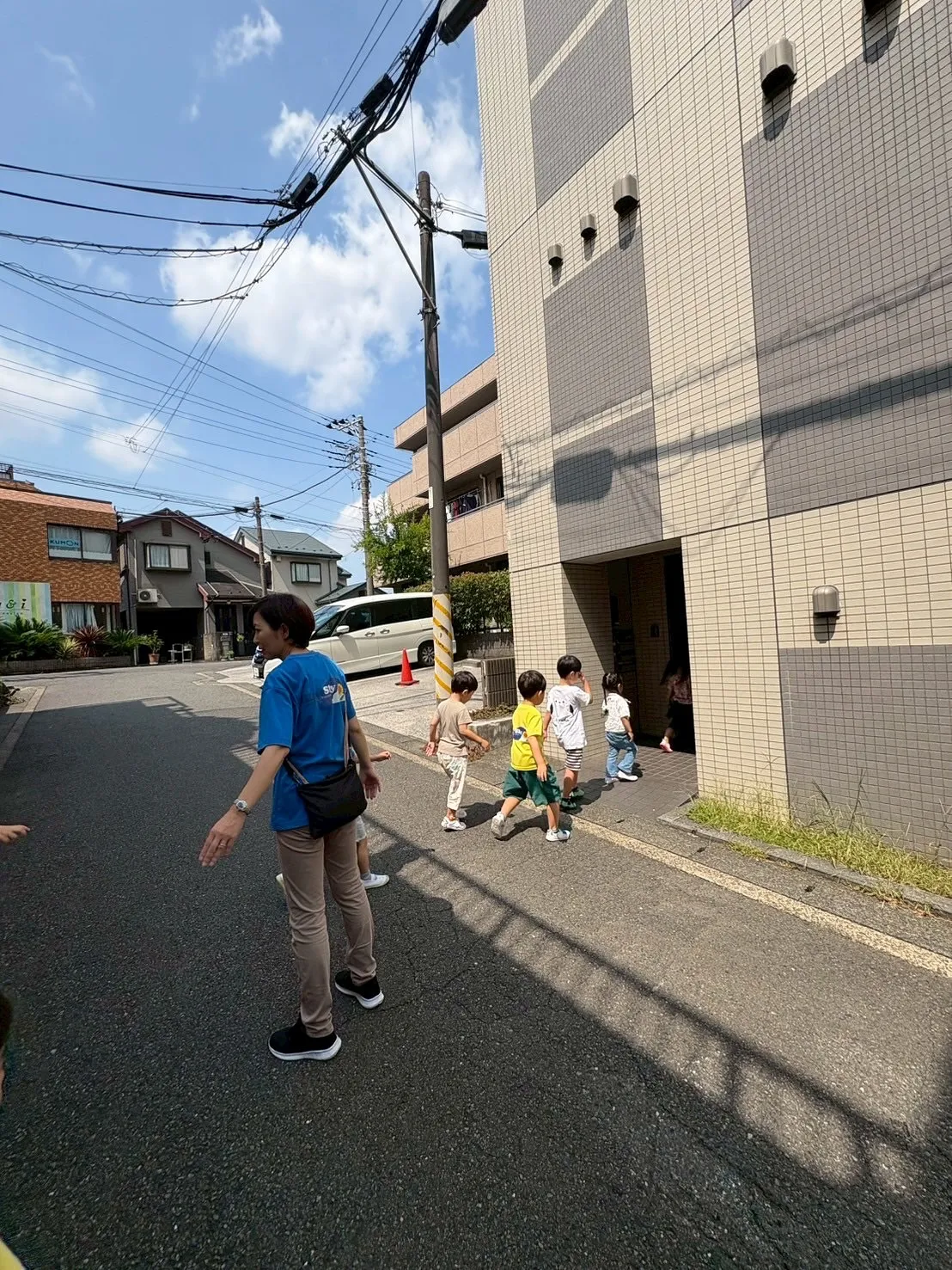 We conducted an evacuation dri...