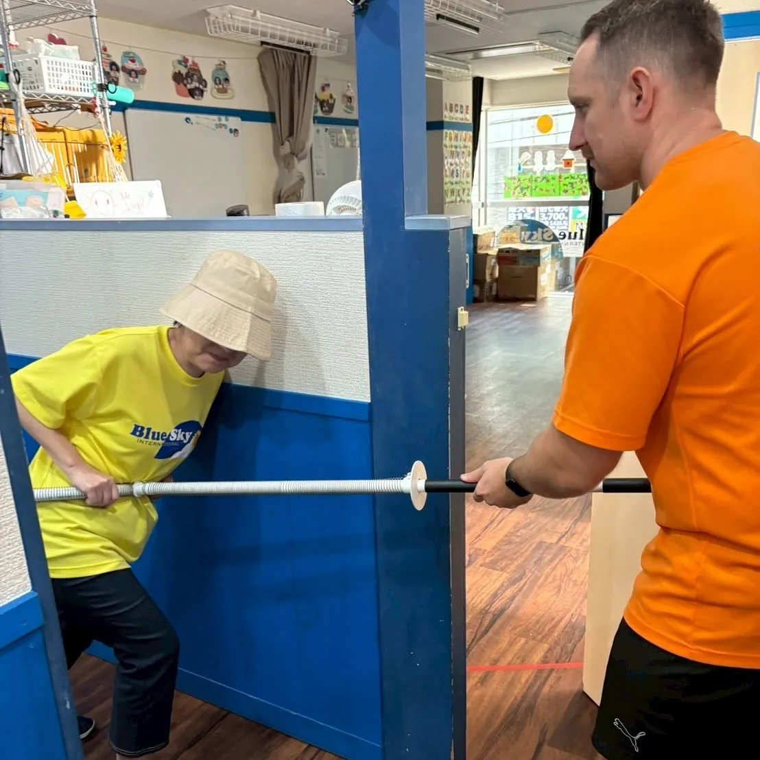 不審者の避難訓練をしました