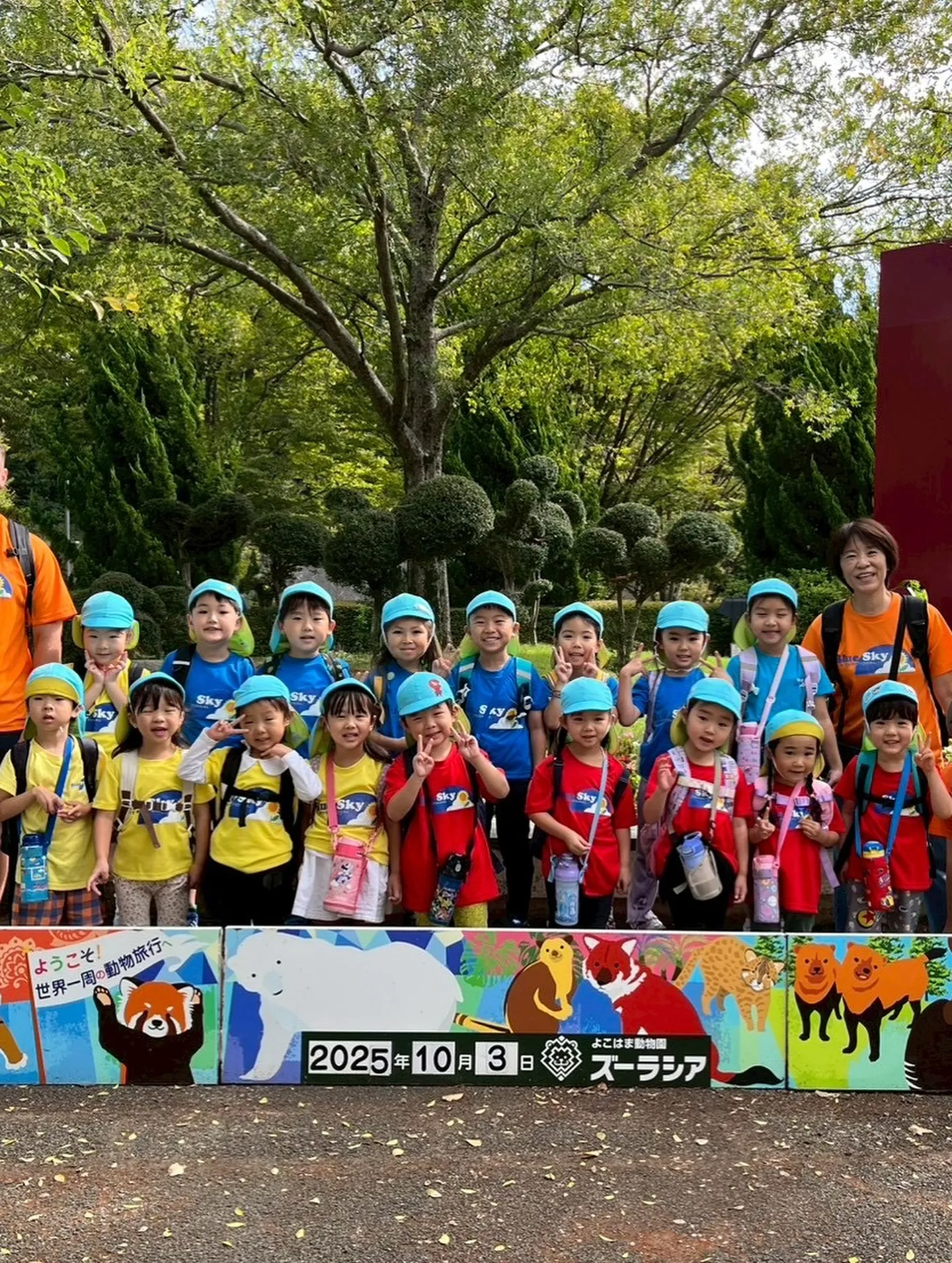 Today is a field trip！🌳