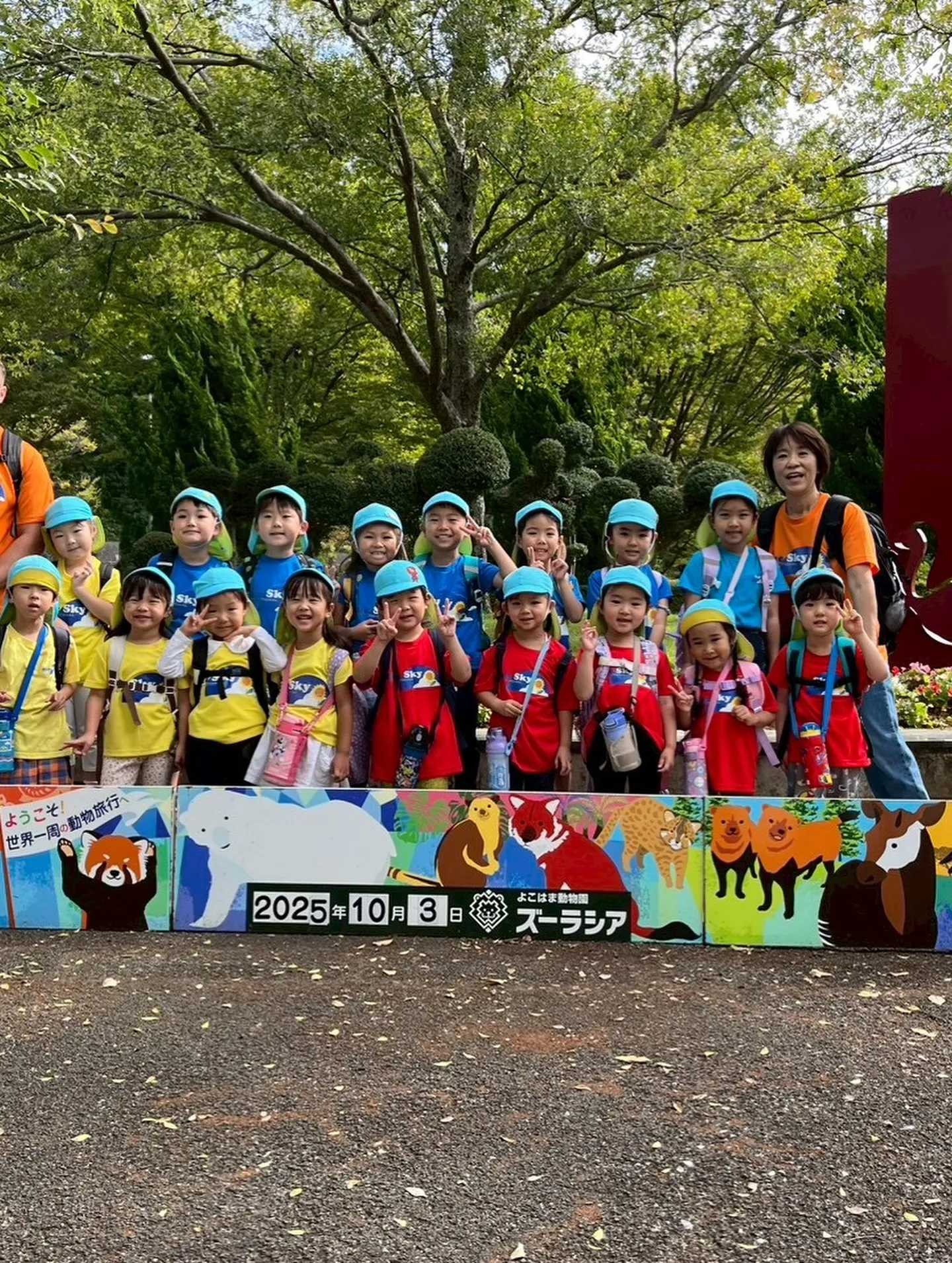 Today is a field trip！🌳