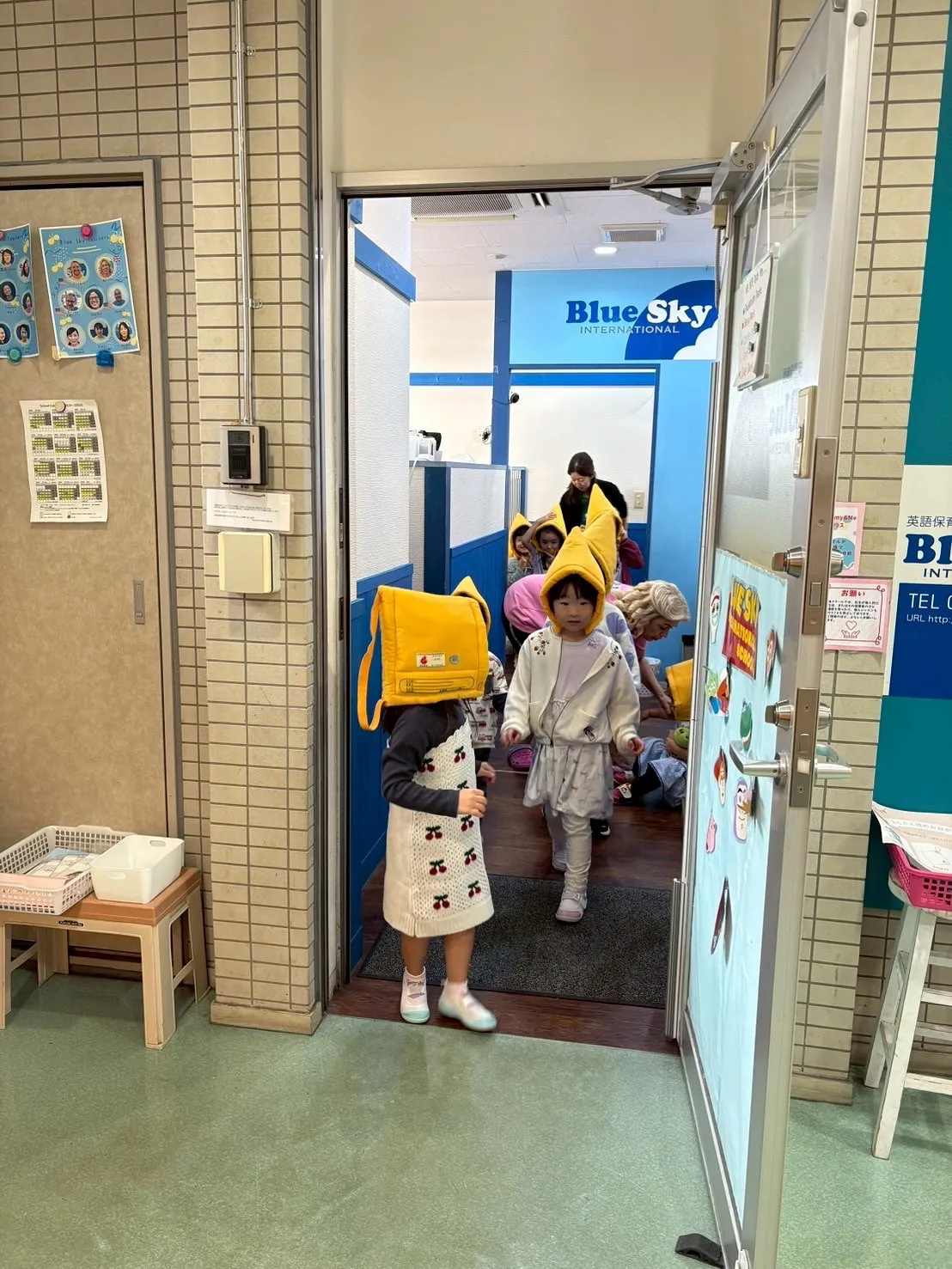 We had an evacuation drill.