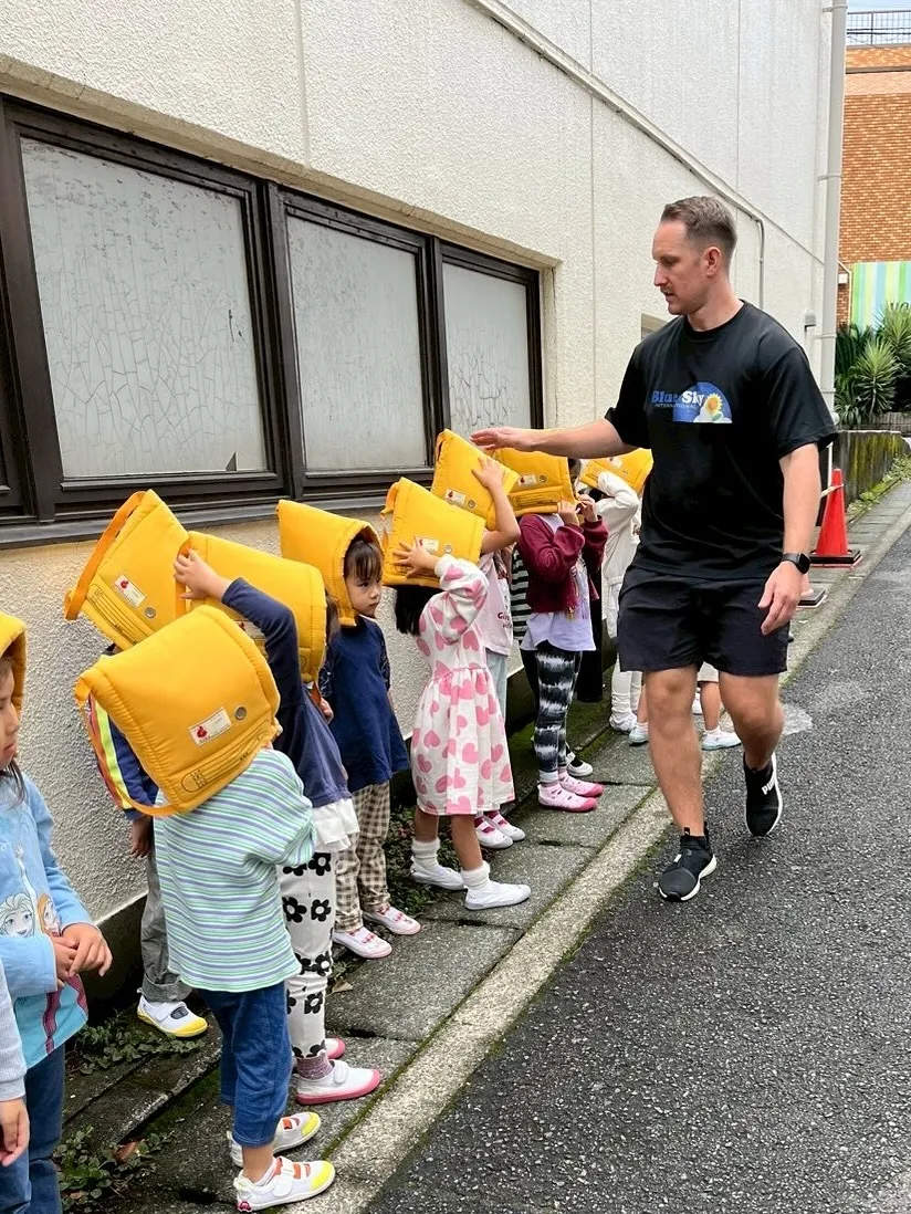 We had an evacuation drill.