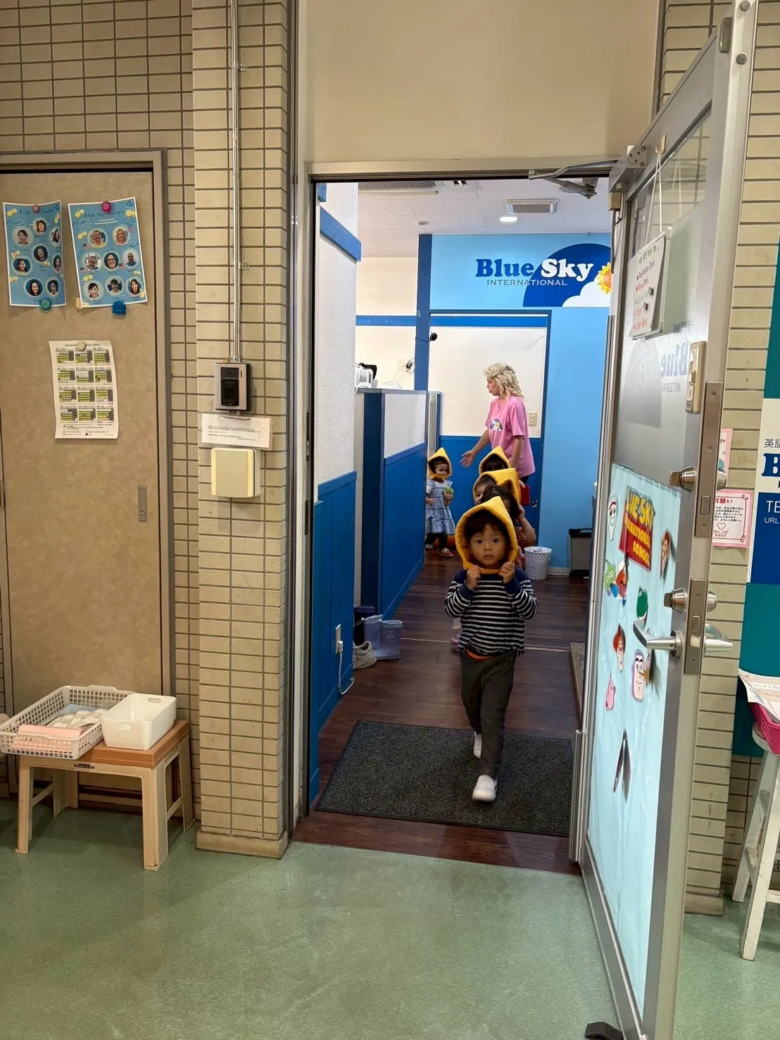 We had an evacuation drill.