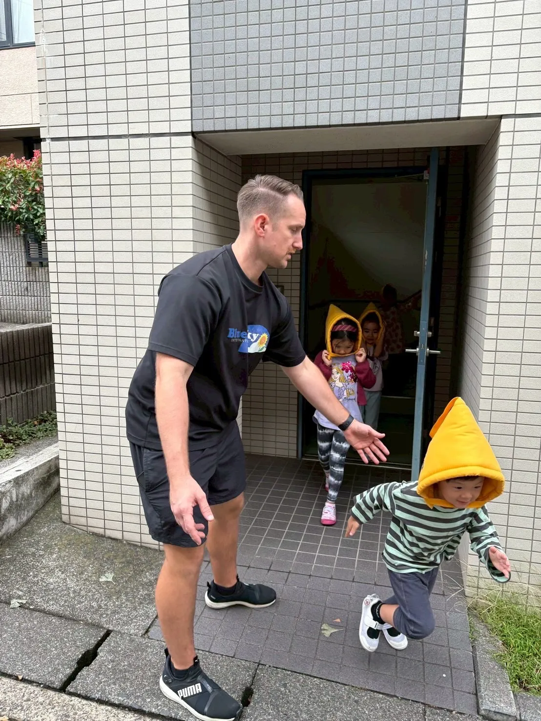 We had an evacuation drill.