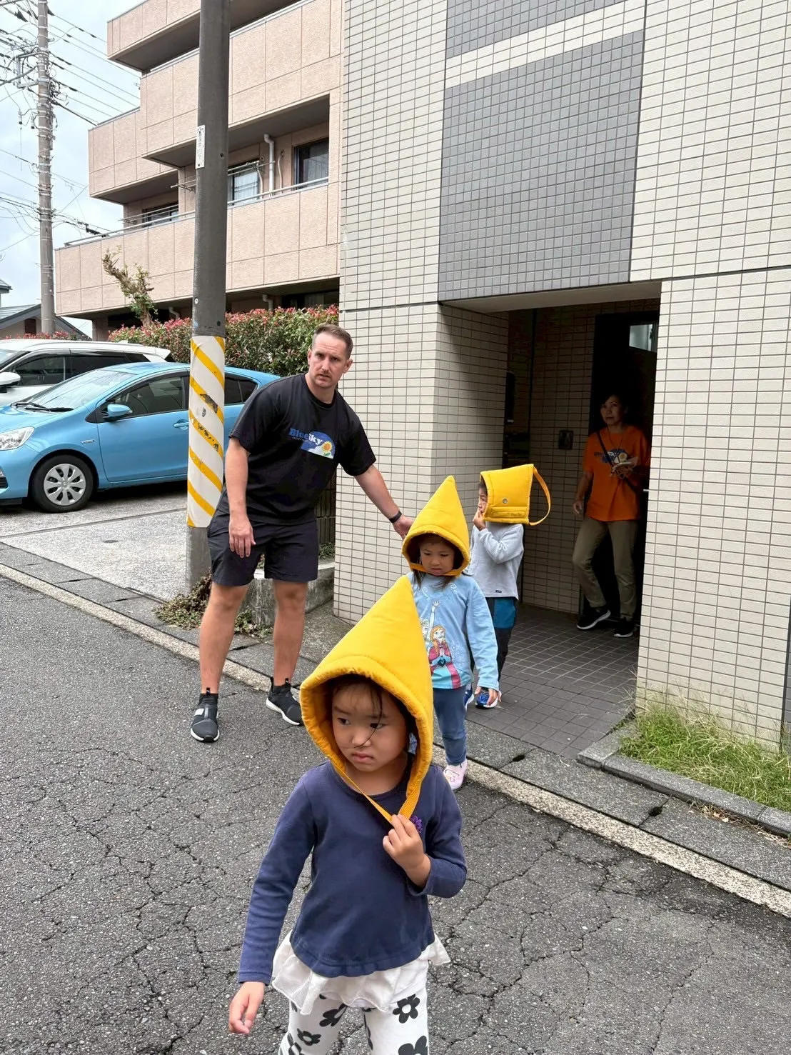 We had an evacuation drill.